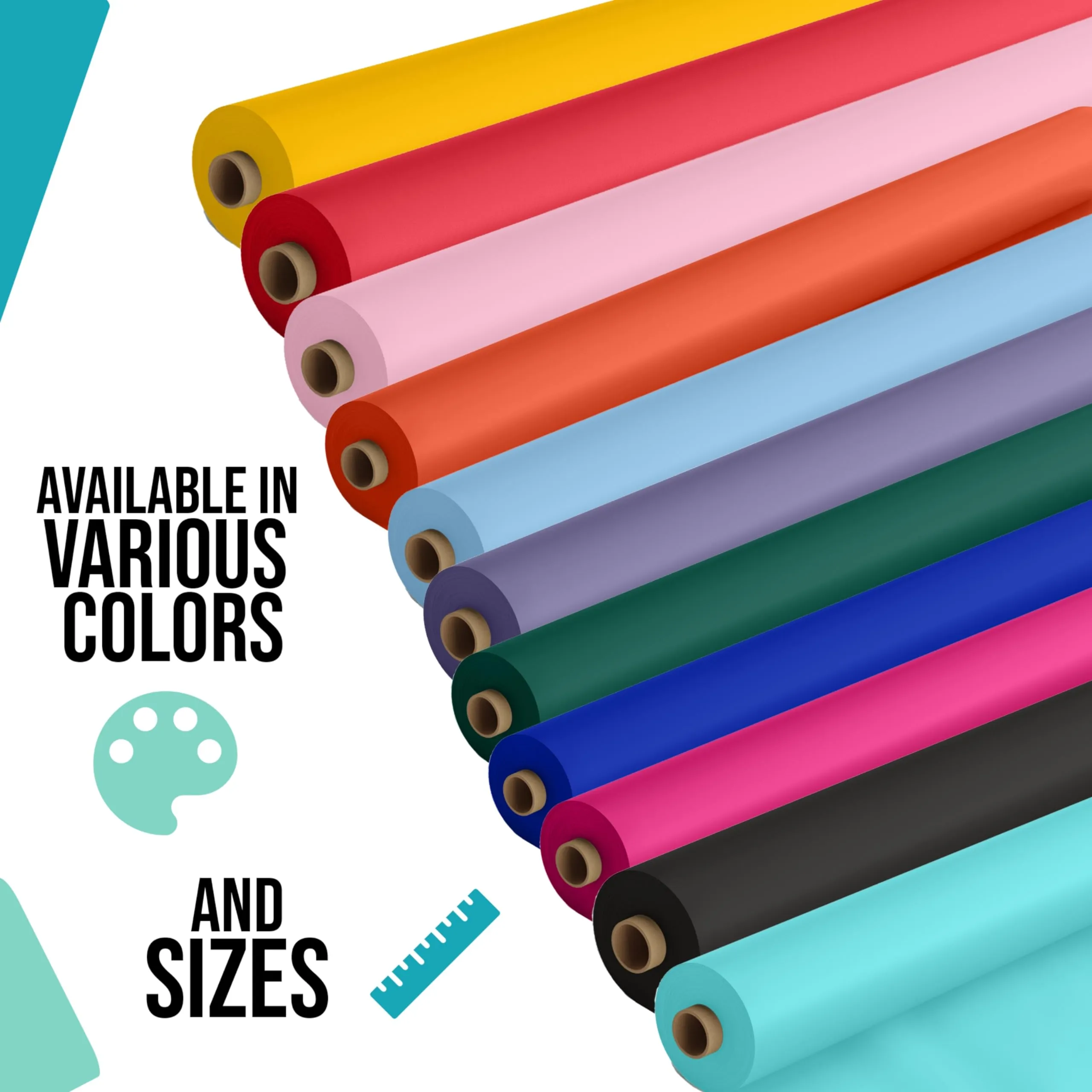 40 In. x 300 Ft. Premium Dark Blue Table Roll