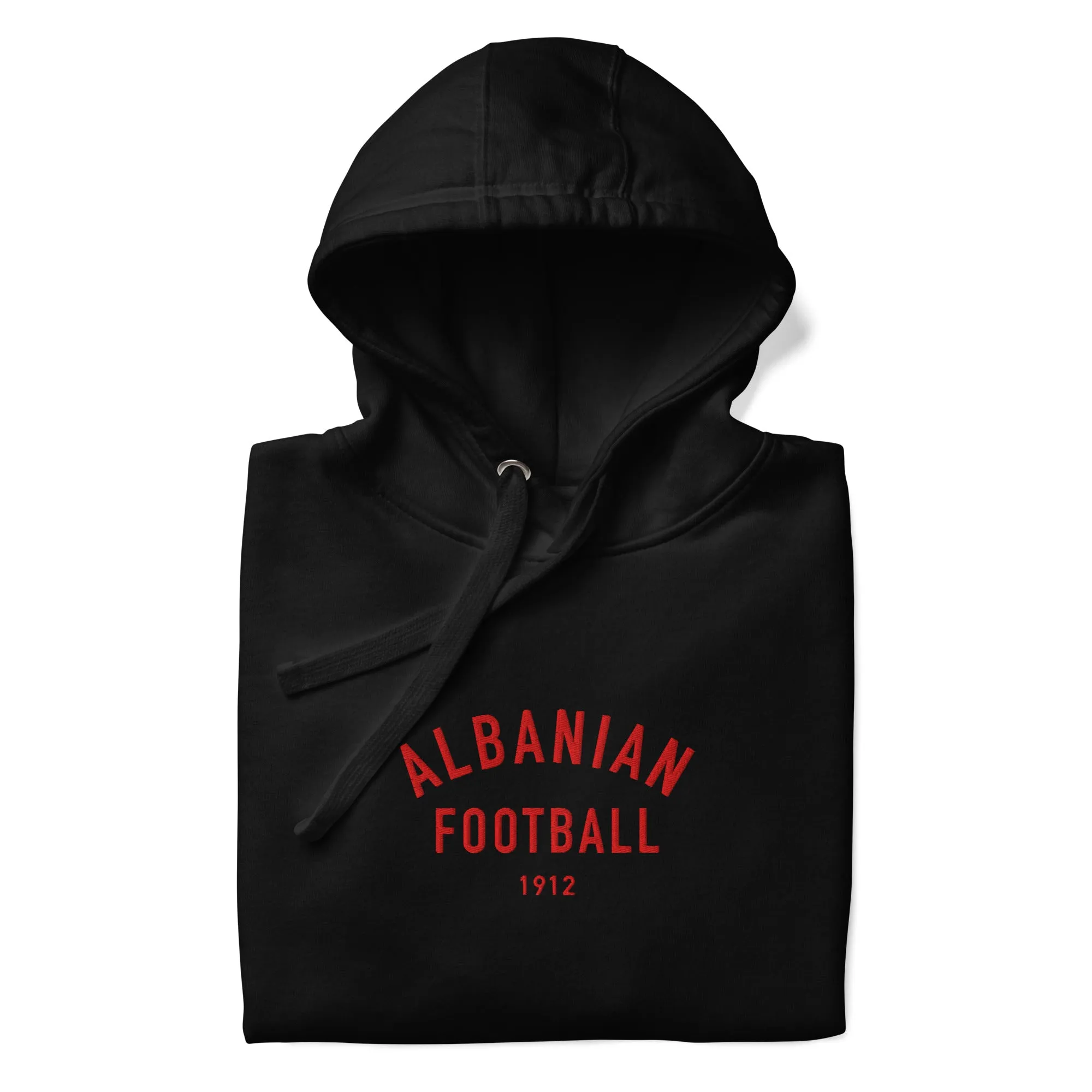 Albanian Football Embroidered Hoodie