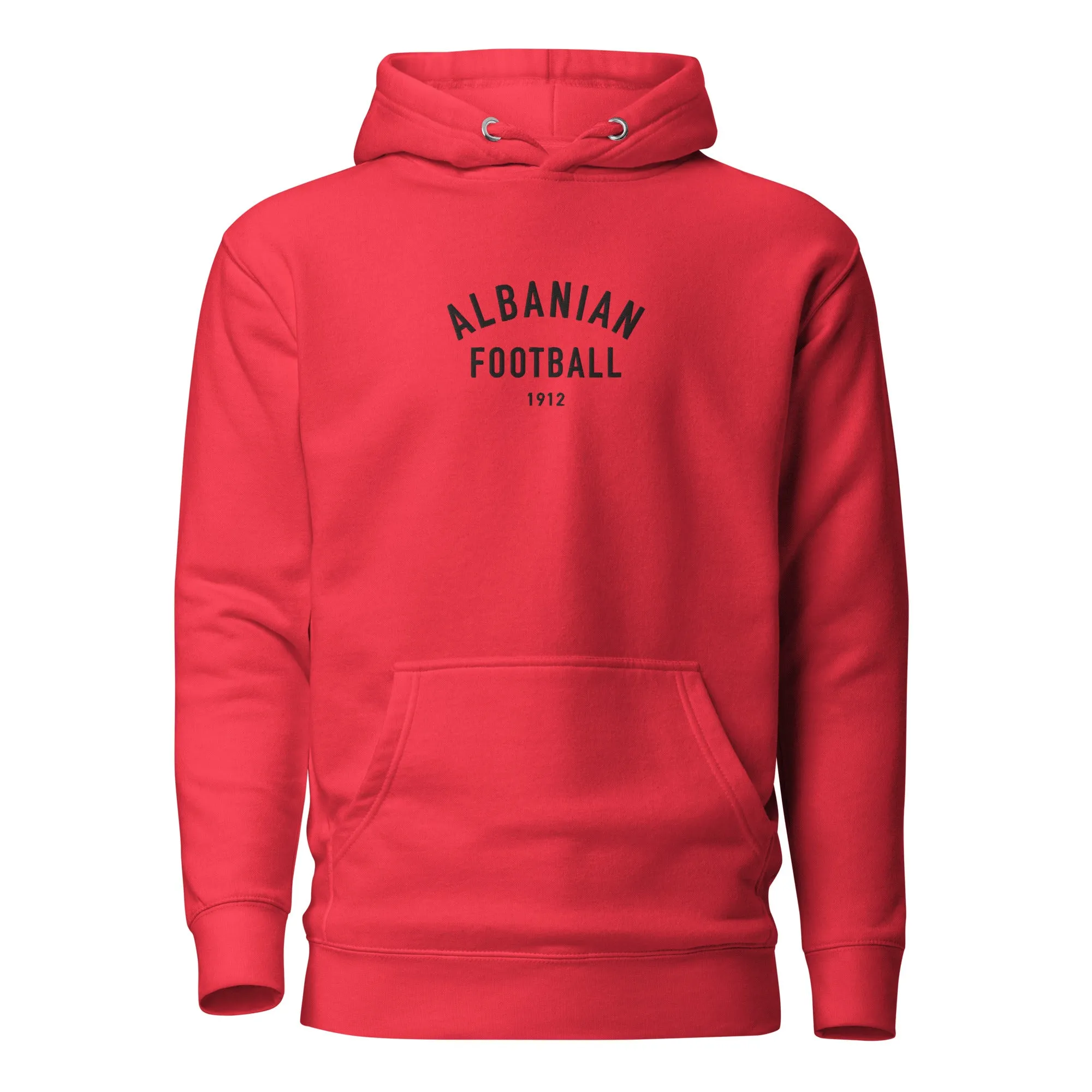 Albanian Football Embroidered Hoodie