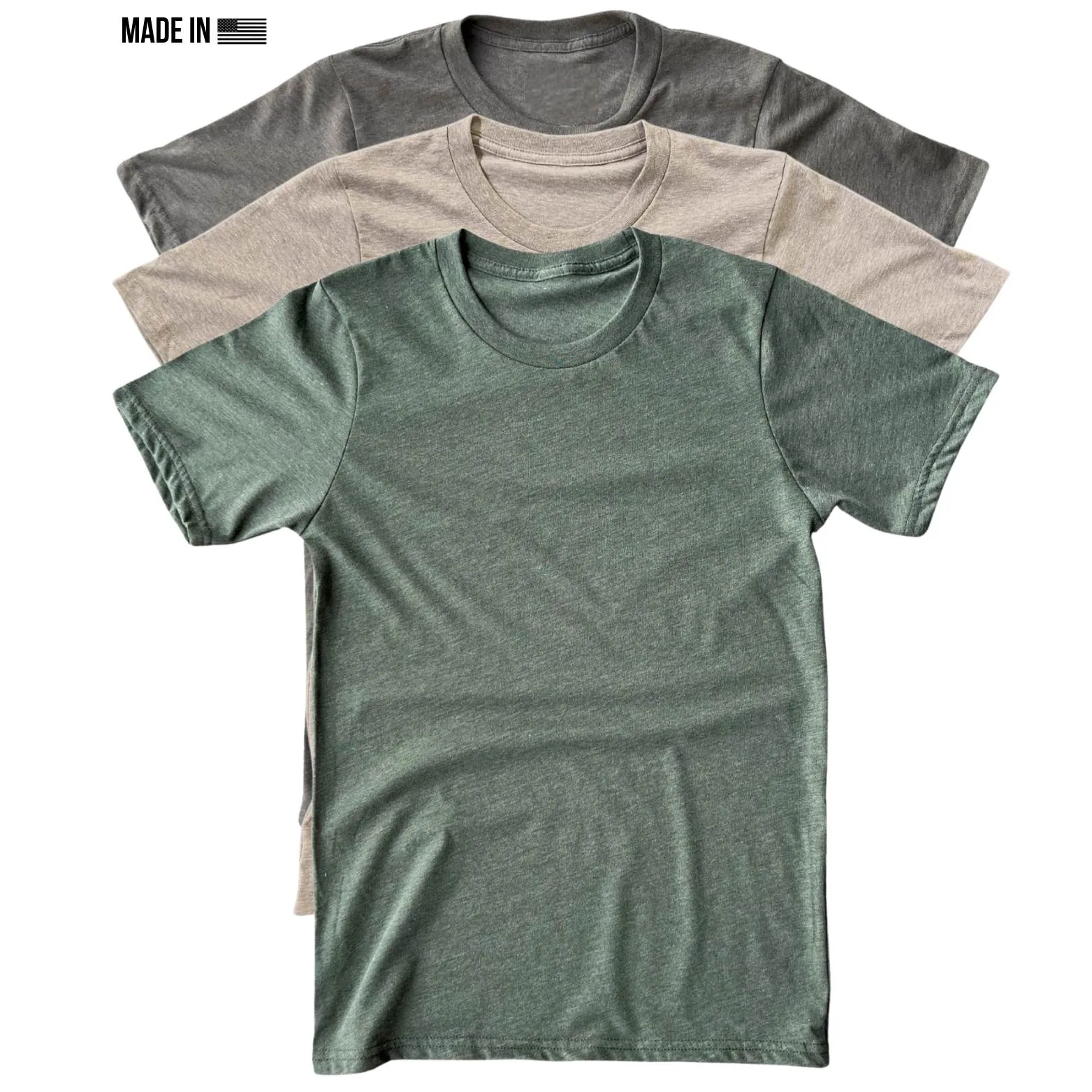 Basic T Shirt Backwoods Pack | Made In USA