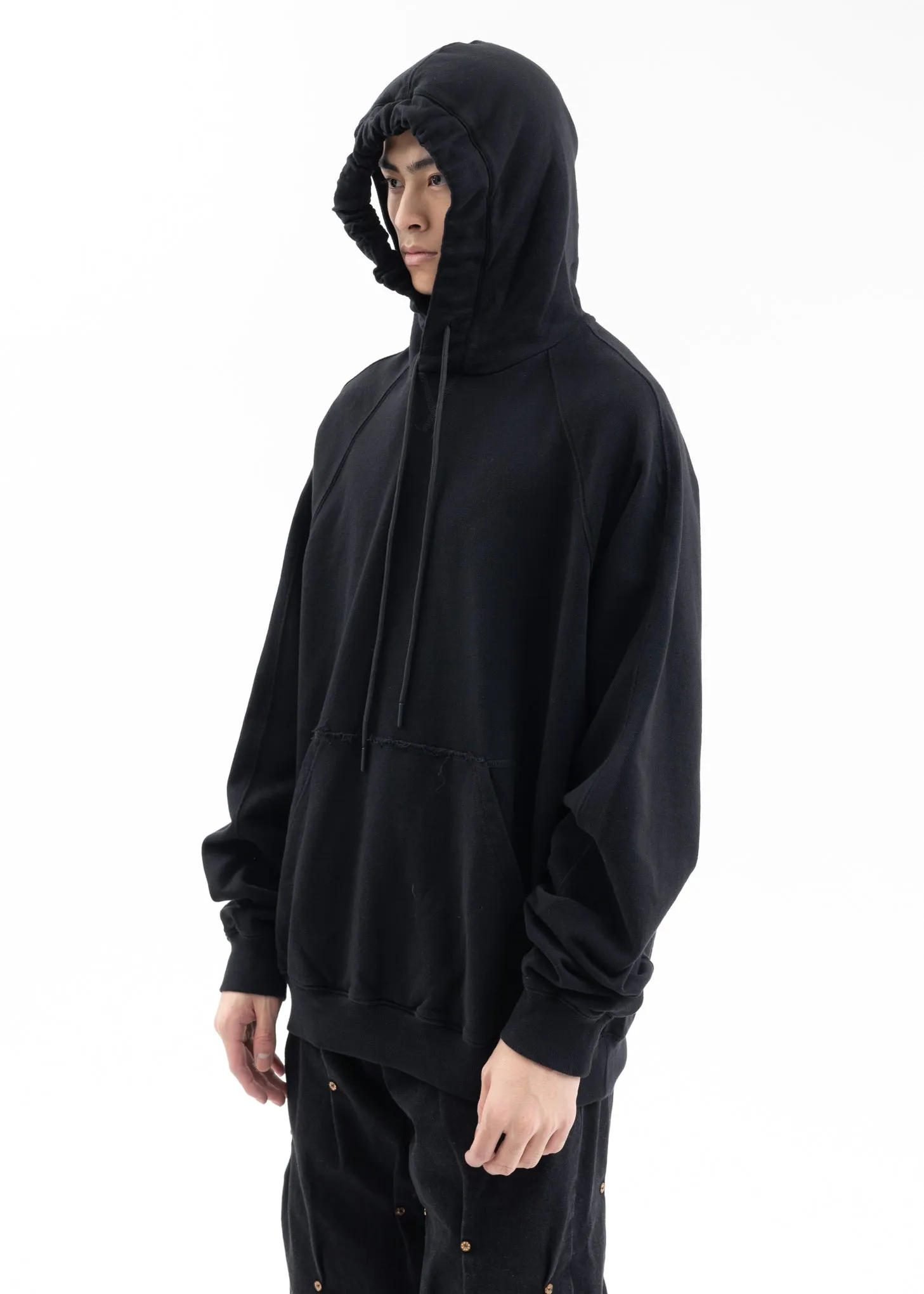 BLACK FLOWER MEN HOODIE