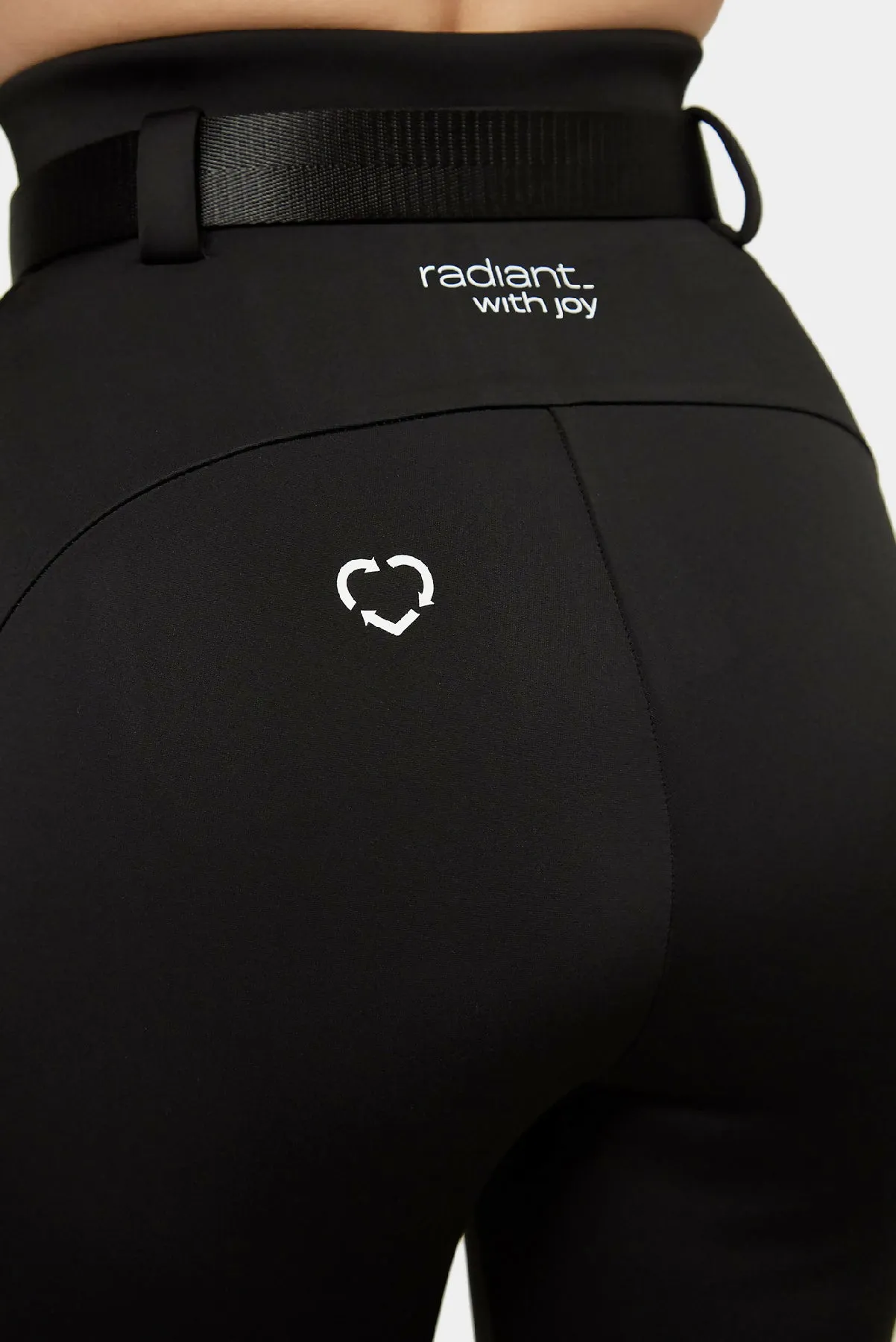 Black RDNT bicycle shorts