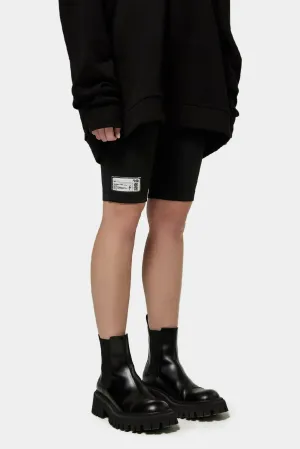 Black RDNT bicycle shorts