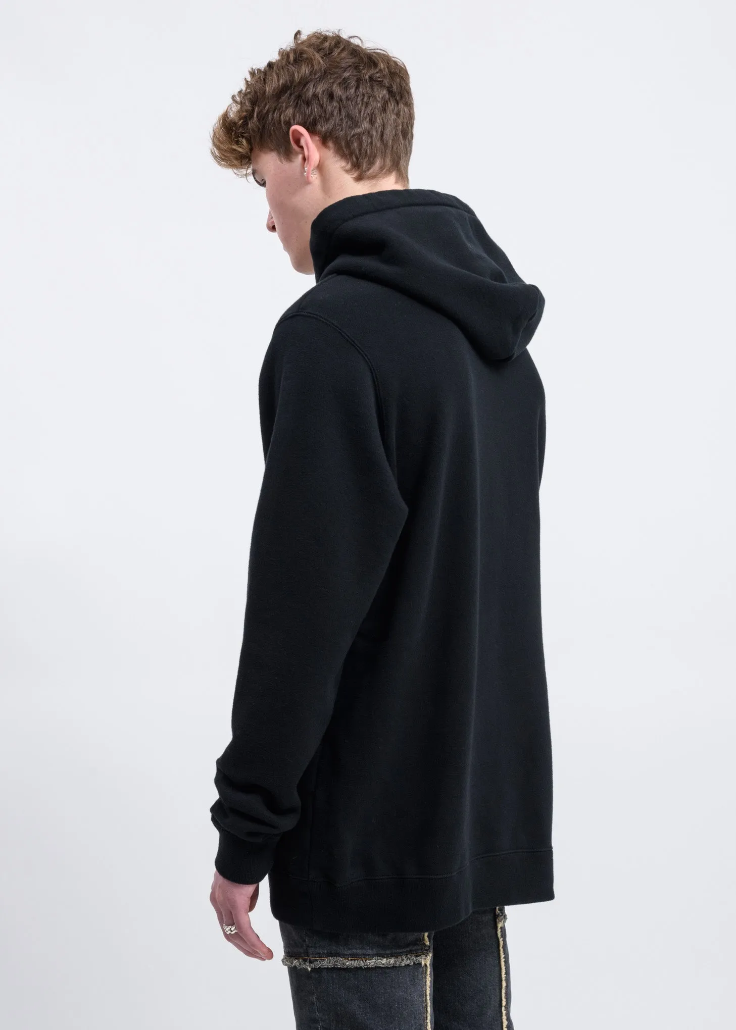 Black Silver House Hoodie