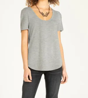CATALINA TEE HEATHER GREY