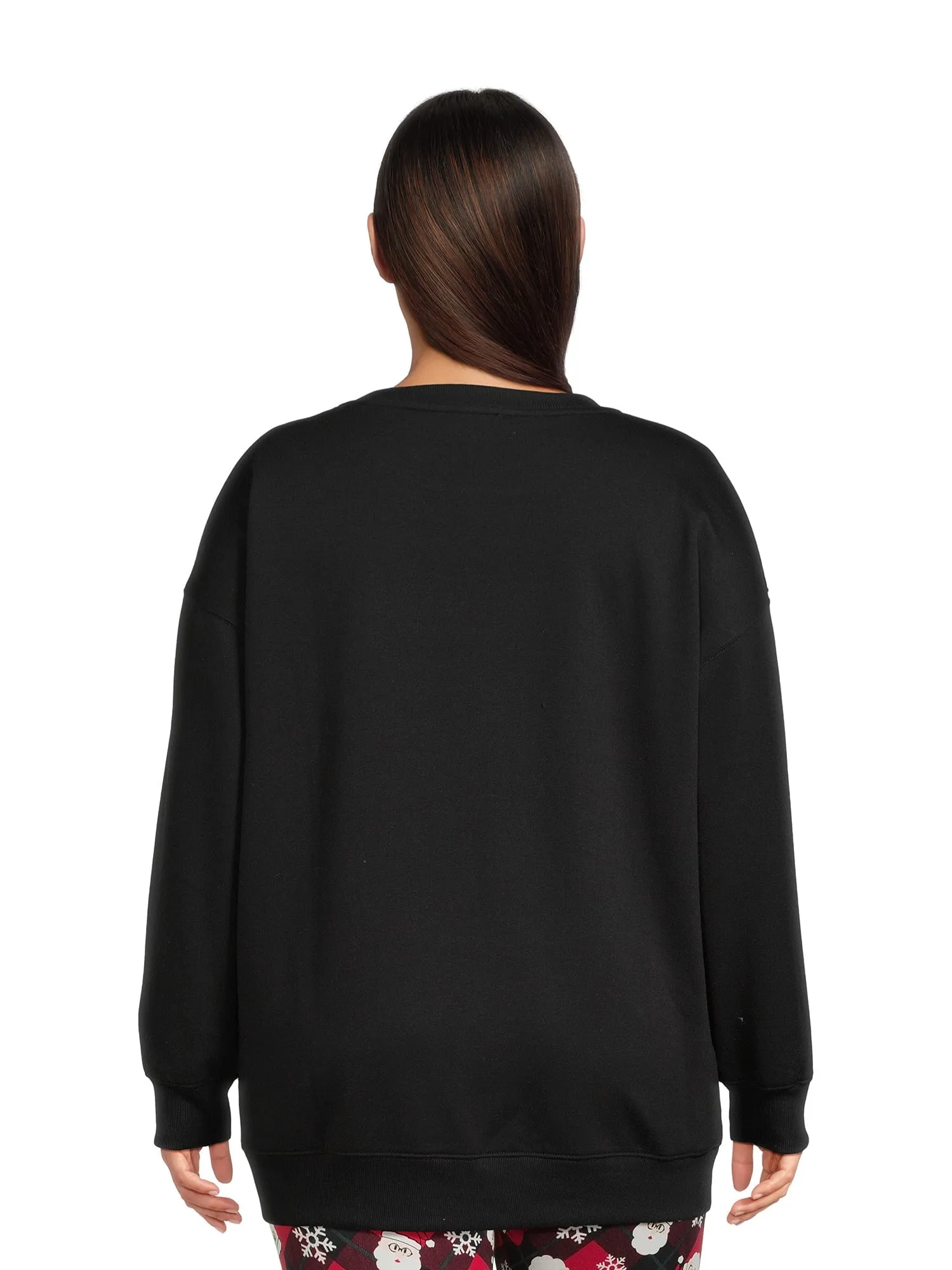 Christmas Women's Plus Size All Day Sleigh Graphic Sweatshirt from Feeling Festive