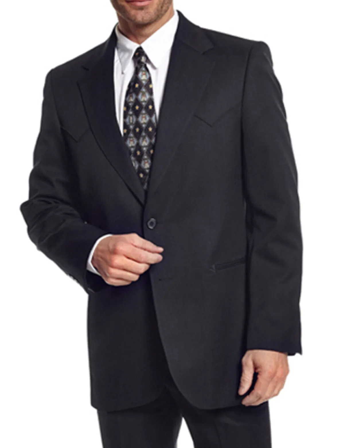 CIRCLE S MEN'S BLACK ABILENE SPORTS COAT