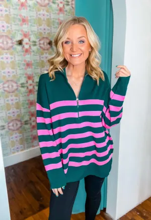 Come a Little Closer Zip Up Sweater (was 54.90)