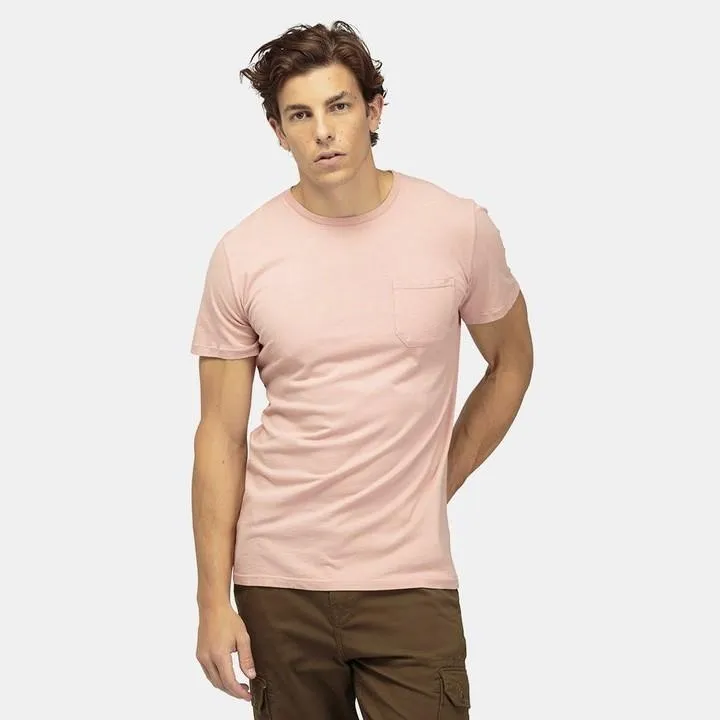 Crew Pocket Tee (Blush)
