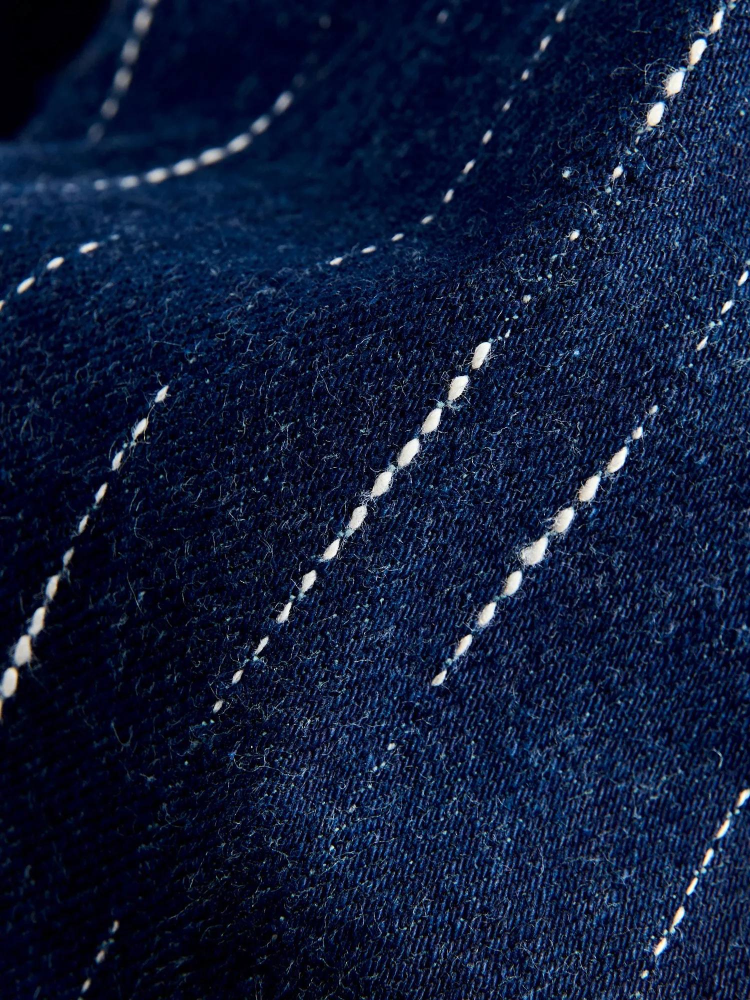 D4589 "Rain Kasuri" 14oz Selvedge Type-2 Jacket in Indigo