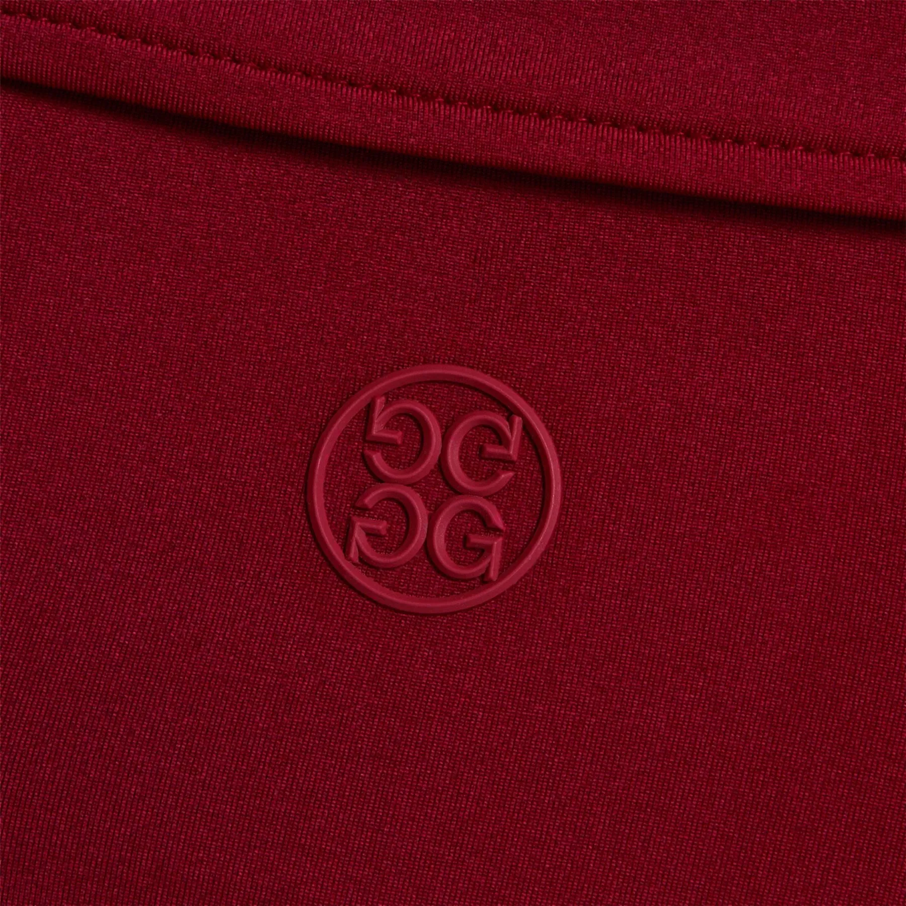Embroidered Skull & Tees Tech Jersey Polo Rhubarb - SS24