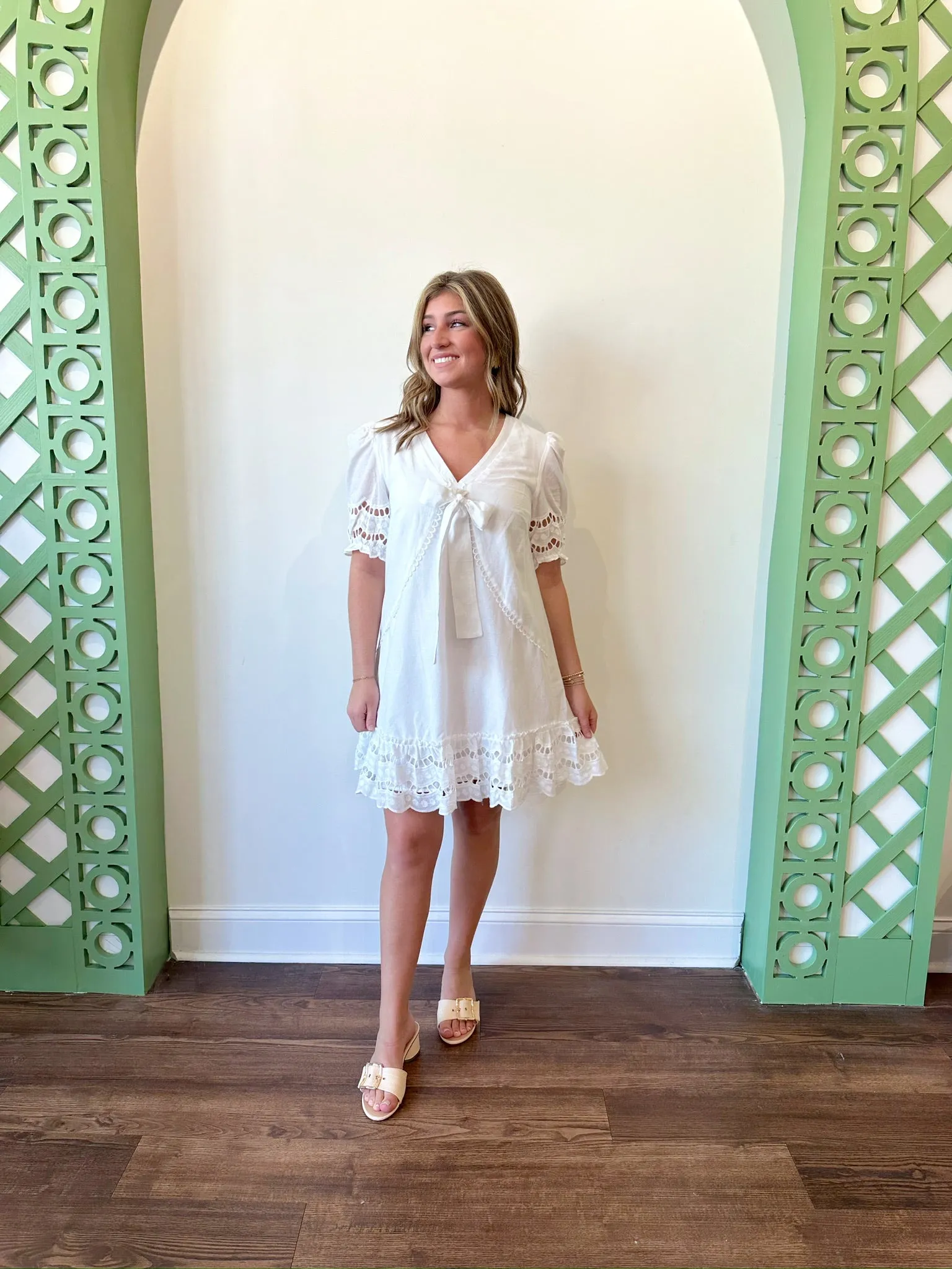 Faith White Dress