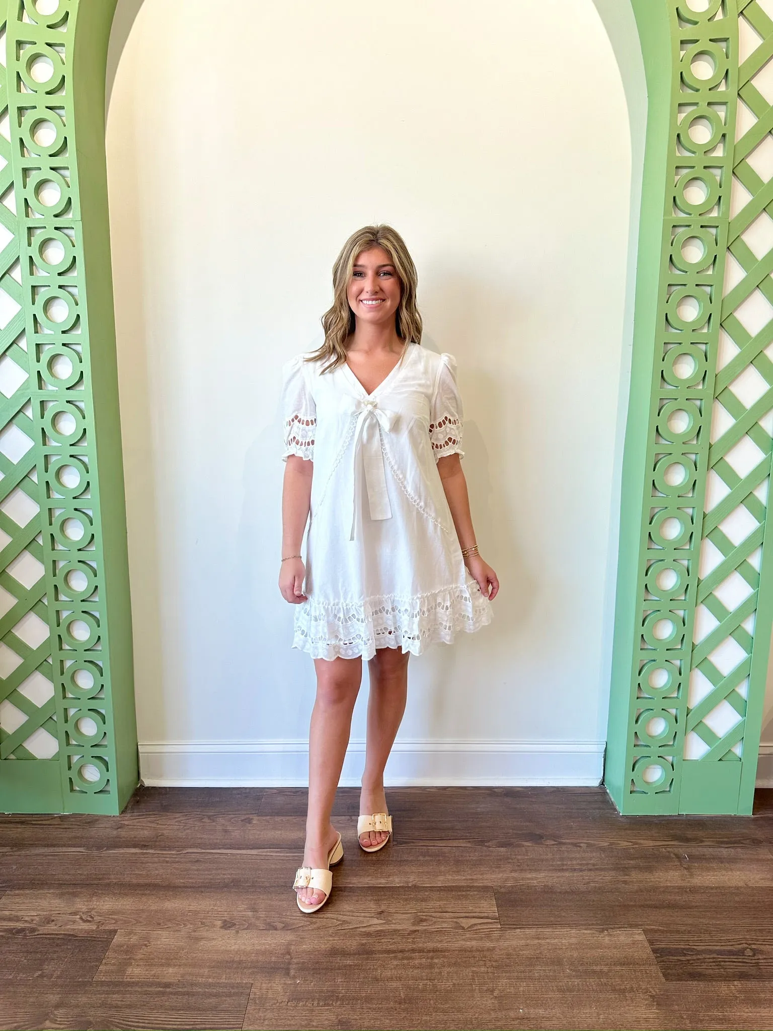 Faith White Dress