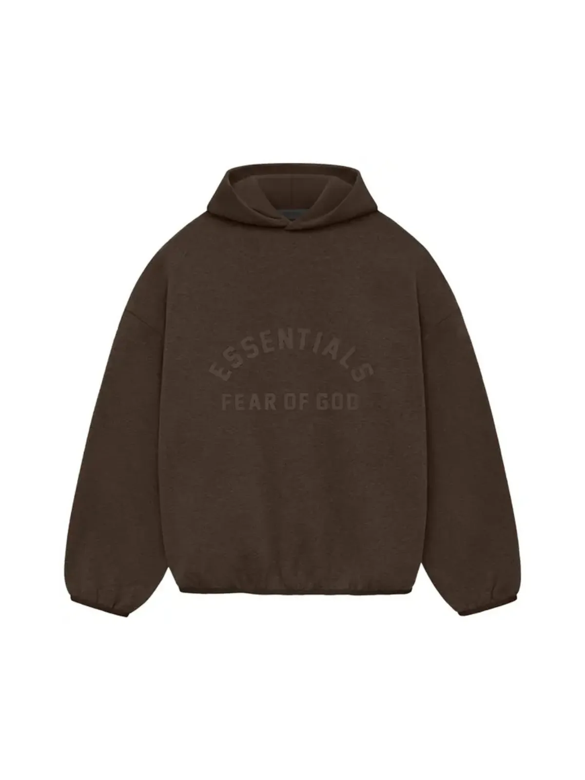 Fear of God Essentials Nylon Fleece Hoodie SS24 Heather Wood