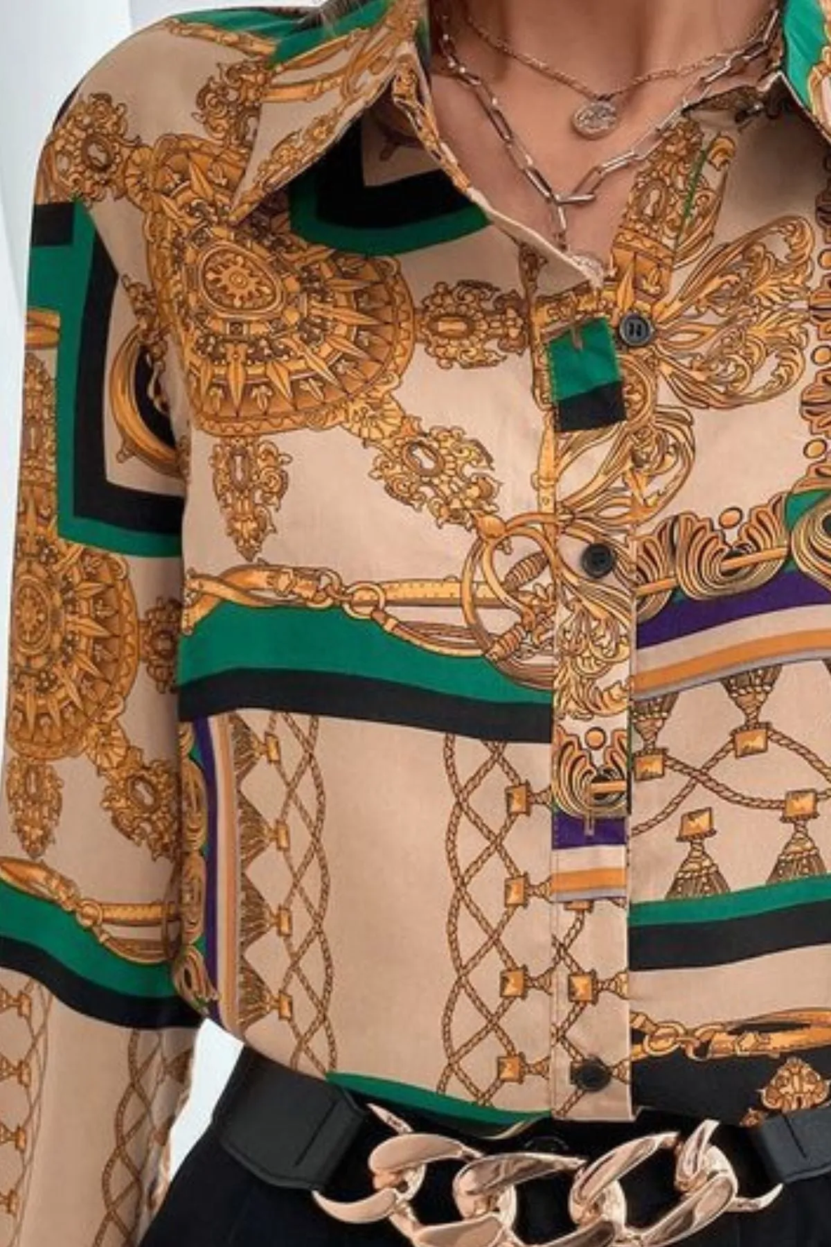 Golden Glam Shirt