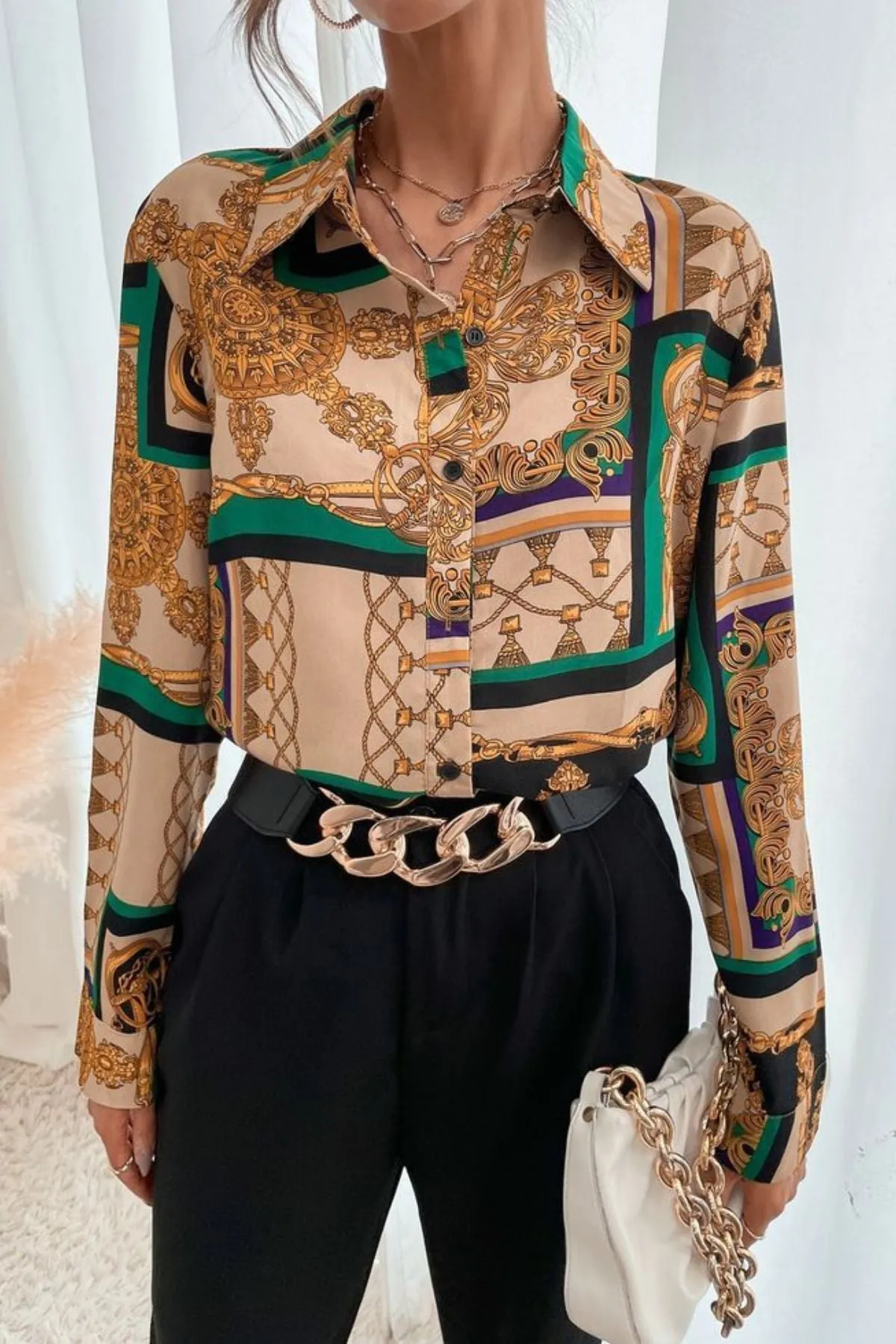Golden Glam Shirt