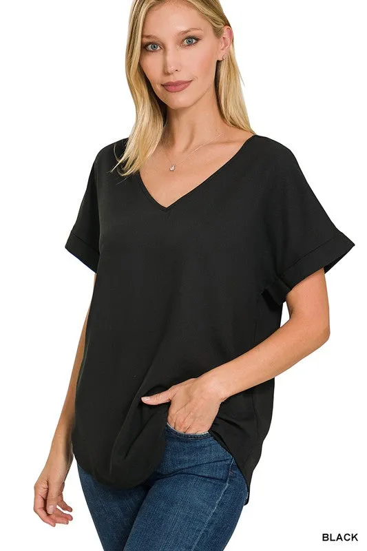 Good Girl V-Neck Short Sleeve (Multiple Colors) (SALE)