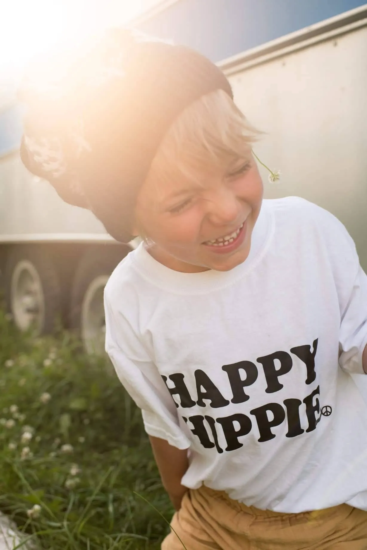 Happy Hippie - Kid's   Toddler Onesies and Tees
