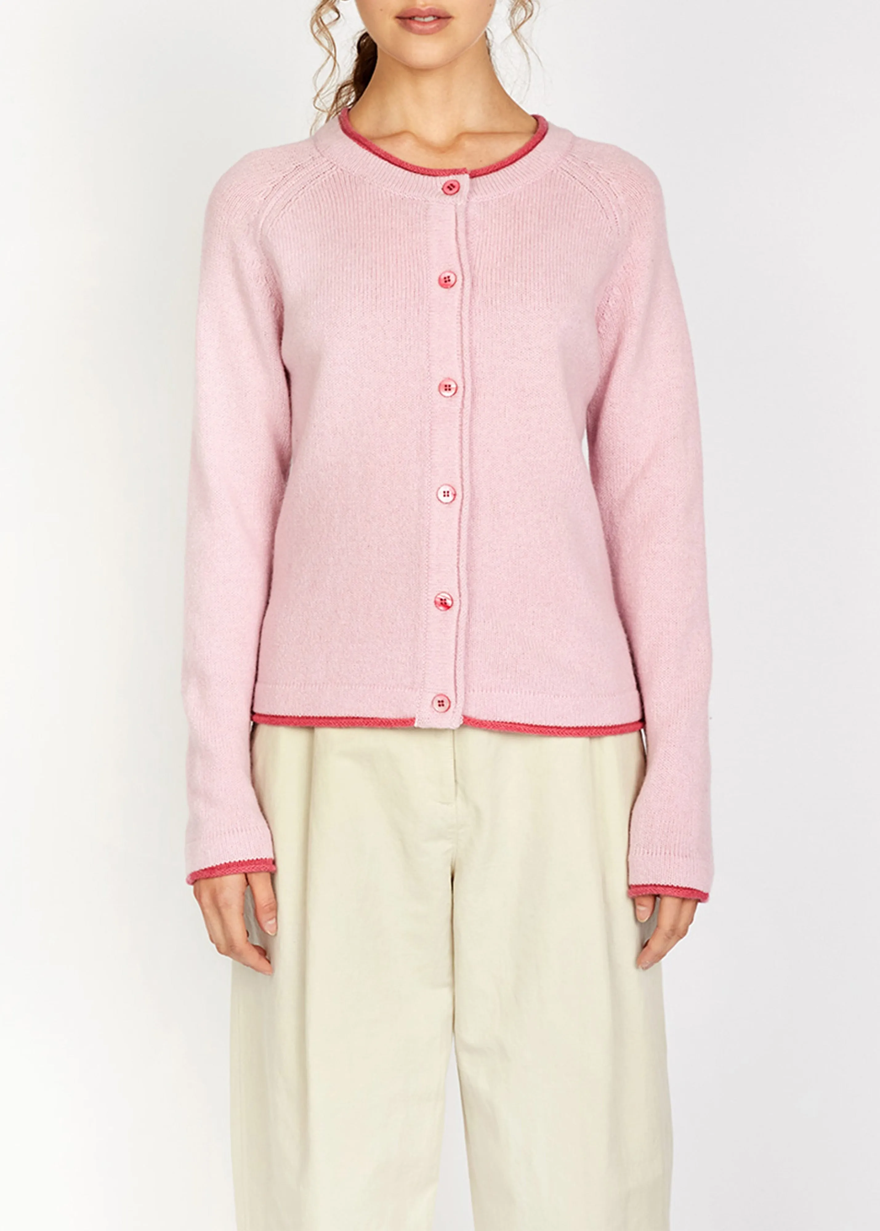 IrelandsEye Killiney Cardigan | Pink