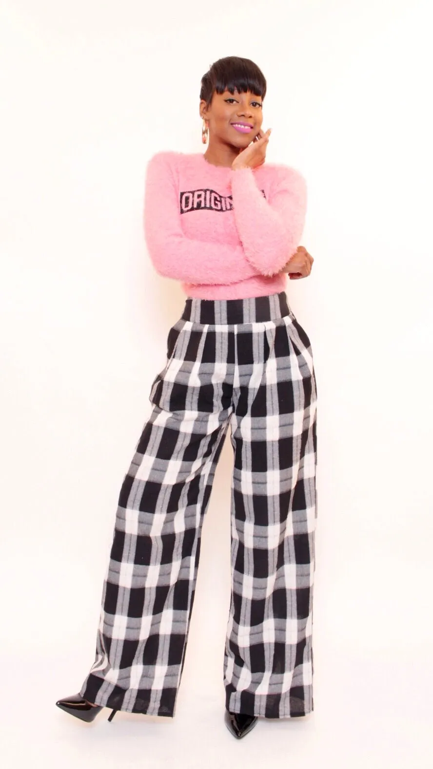 JOYCE PLAID SET