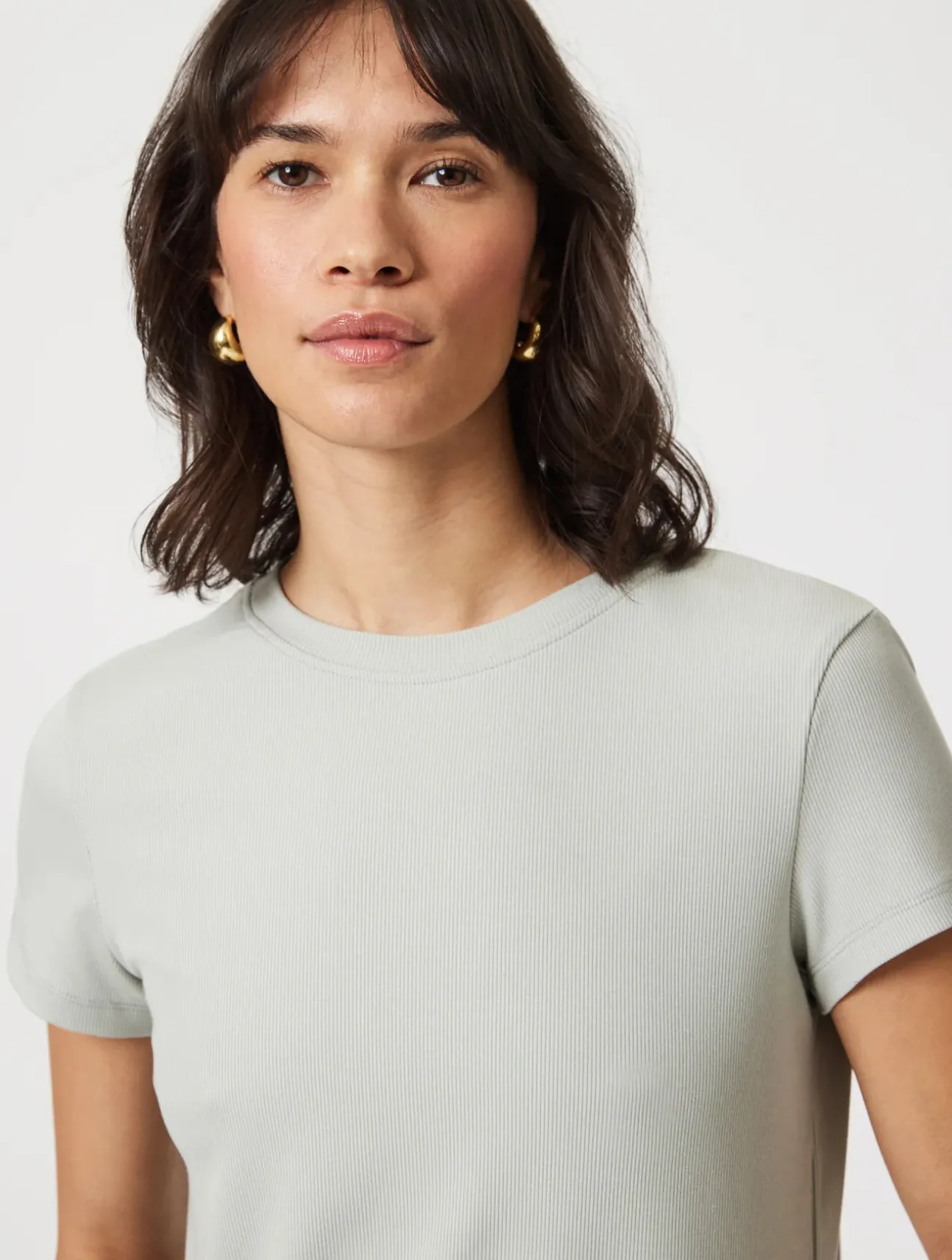 Luxe Touch Tencel™ Ribbed T-Shirt