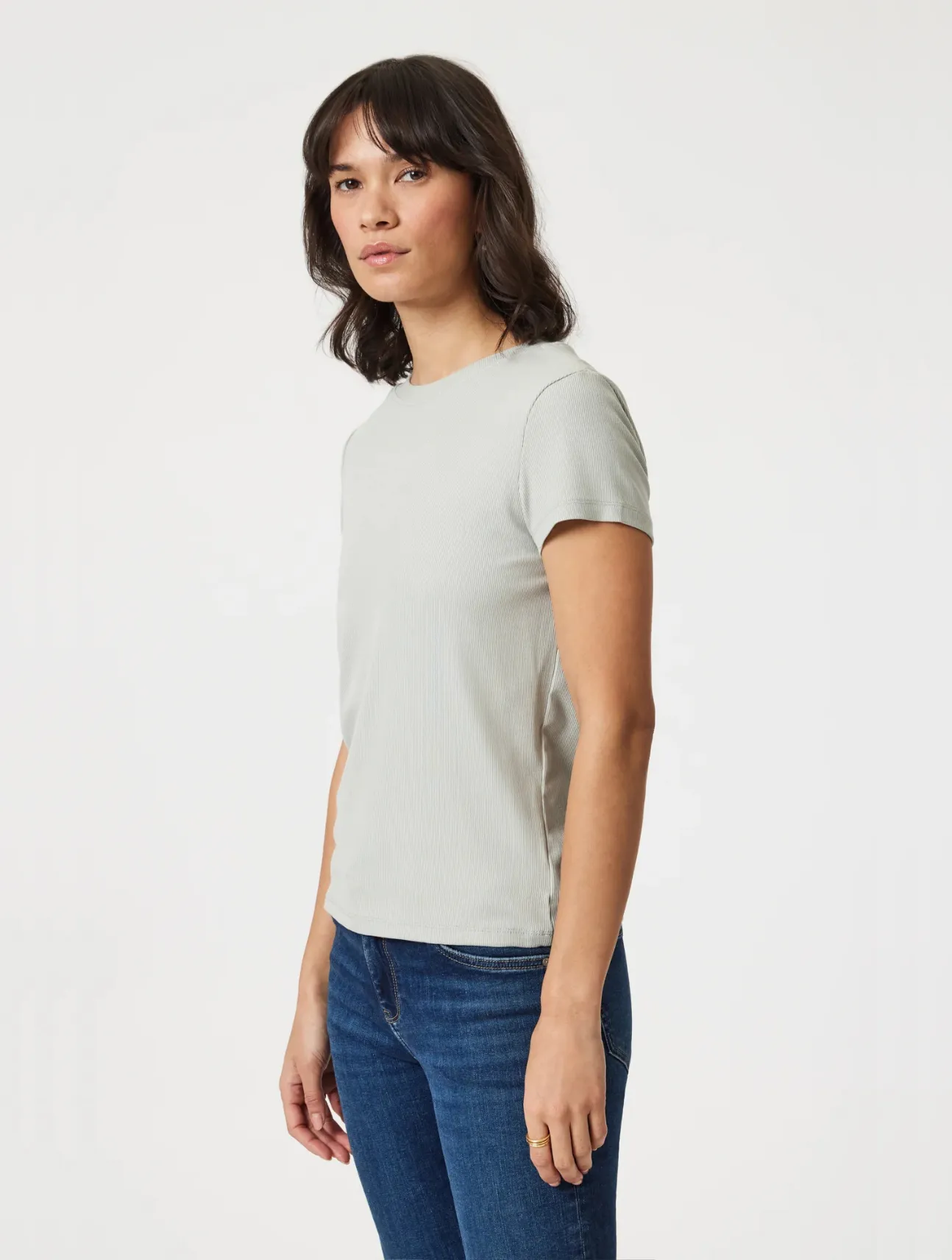 Luxe Touch Tencel™ Ribbed T-Shirt