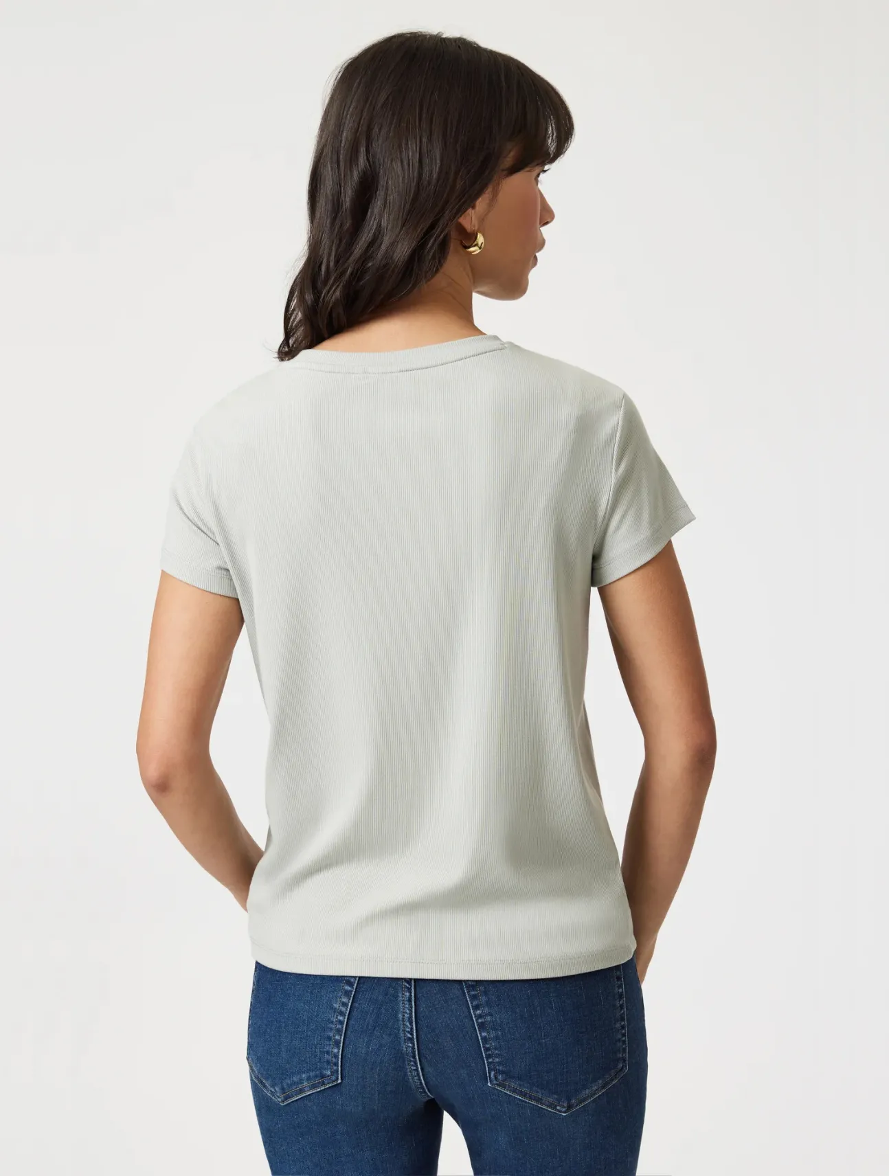 Luxe Touch Tencel™ Ribbed T-Shirt