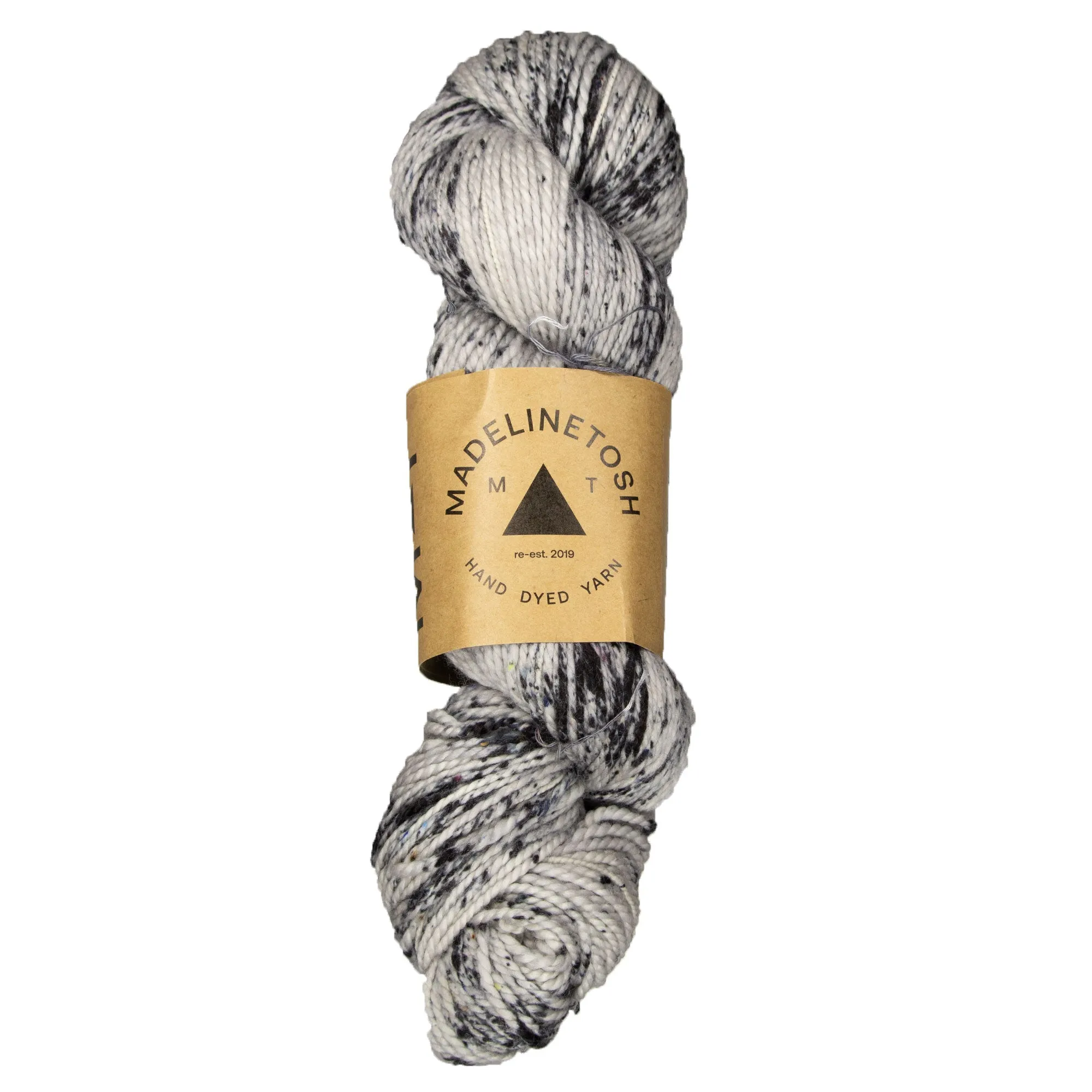 Madelinetosh Farm Twist Yarn - Astrid Grey/ Optic
