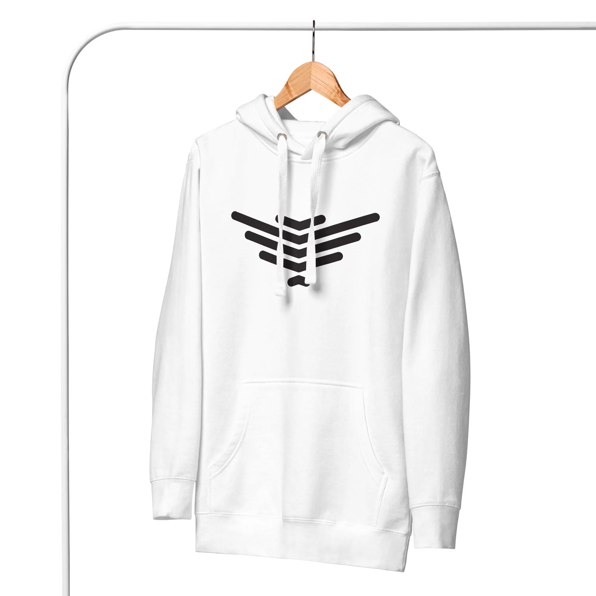Minimal Eagle Hoodie