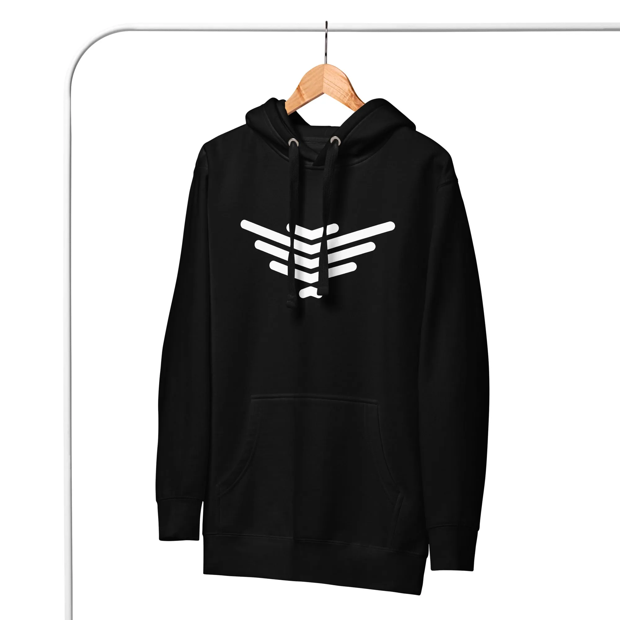 Minimal Eagle Hoodie