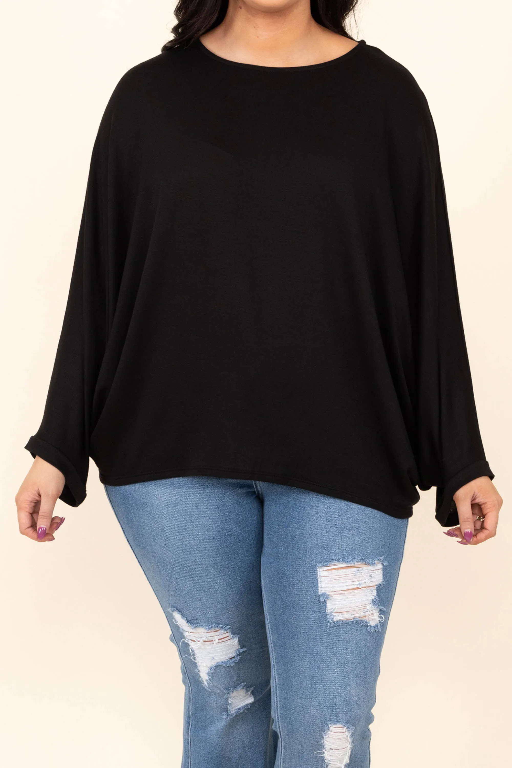Never Out Of Reach Top, Black