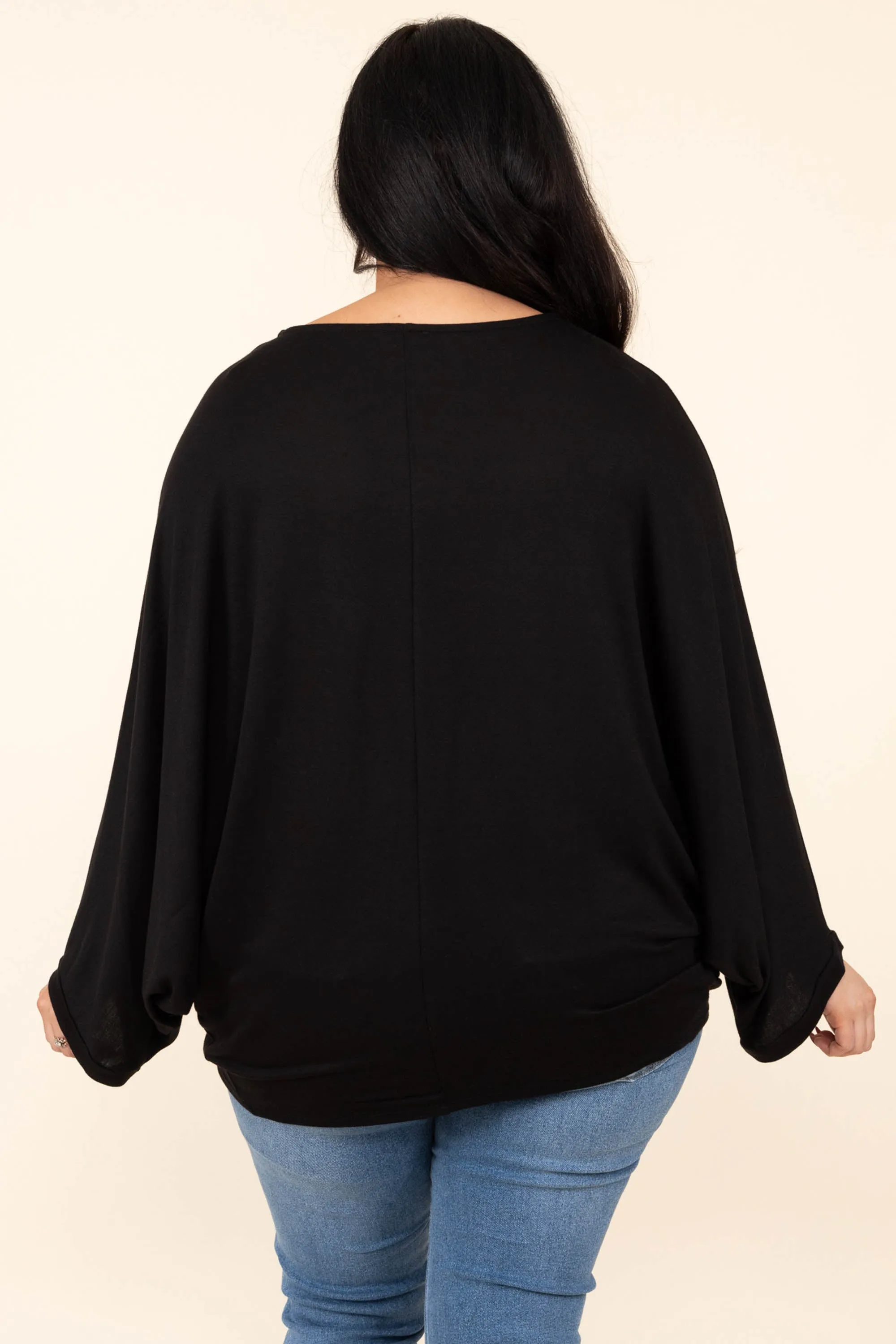 Never Out Of Reach Top, Black