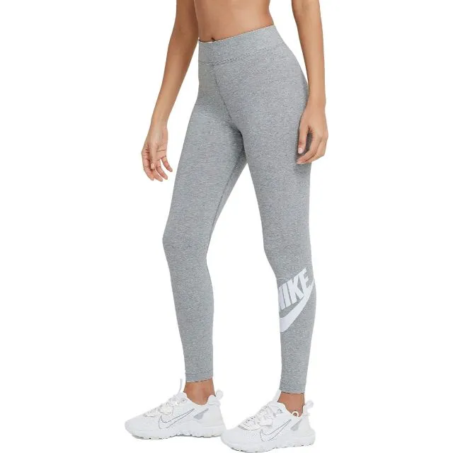 Nike Sportswear Essential Women Lifestyle Tight Grey/White