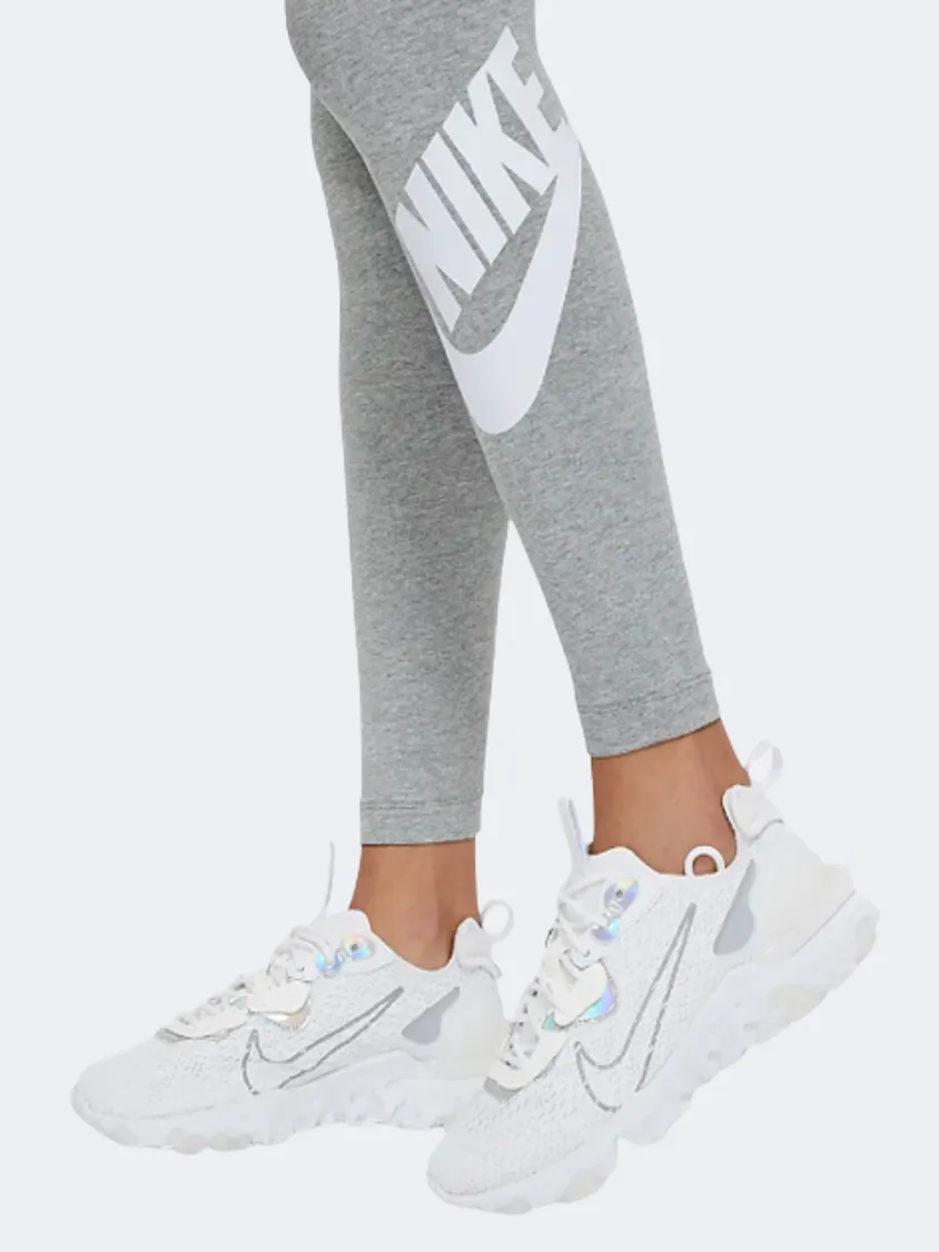 Nike Sportswear Essential Women Lifestyle Tight Grey/White