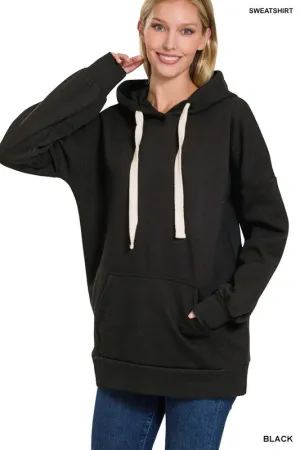 Oversized Basic Pullover Hoodie