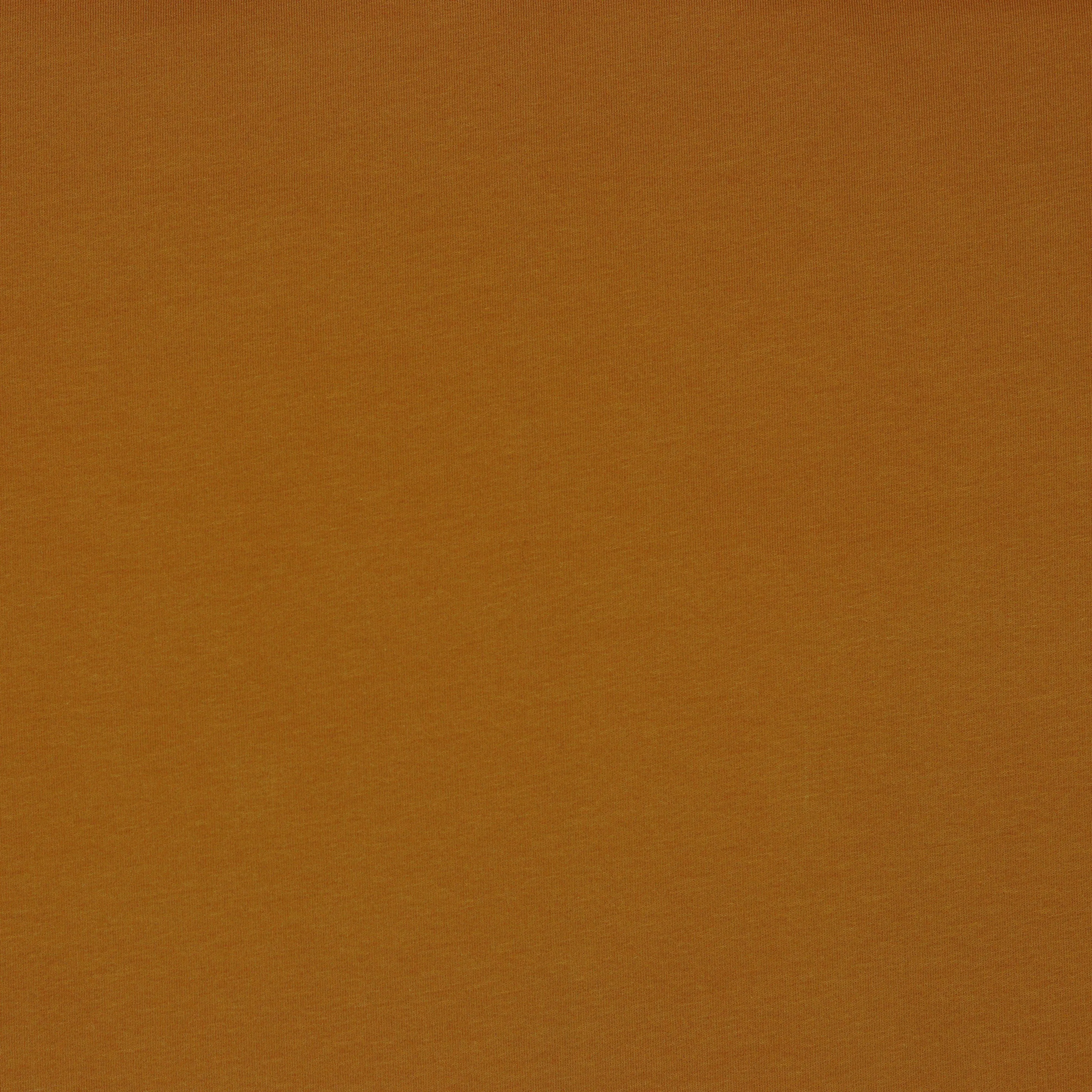 Peach Soft GOTS Organic Cotton Sweat-shirting in Copper