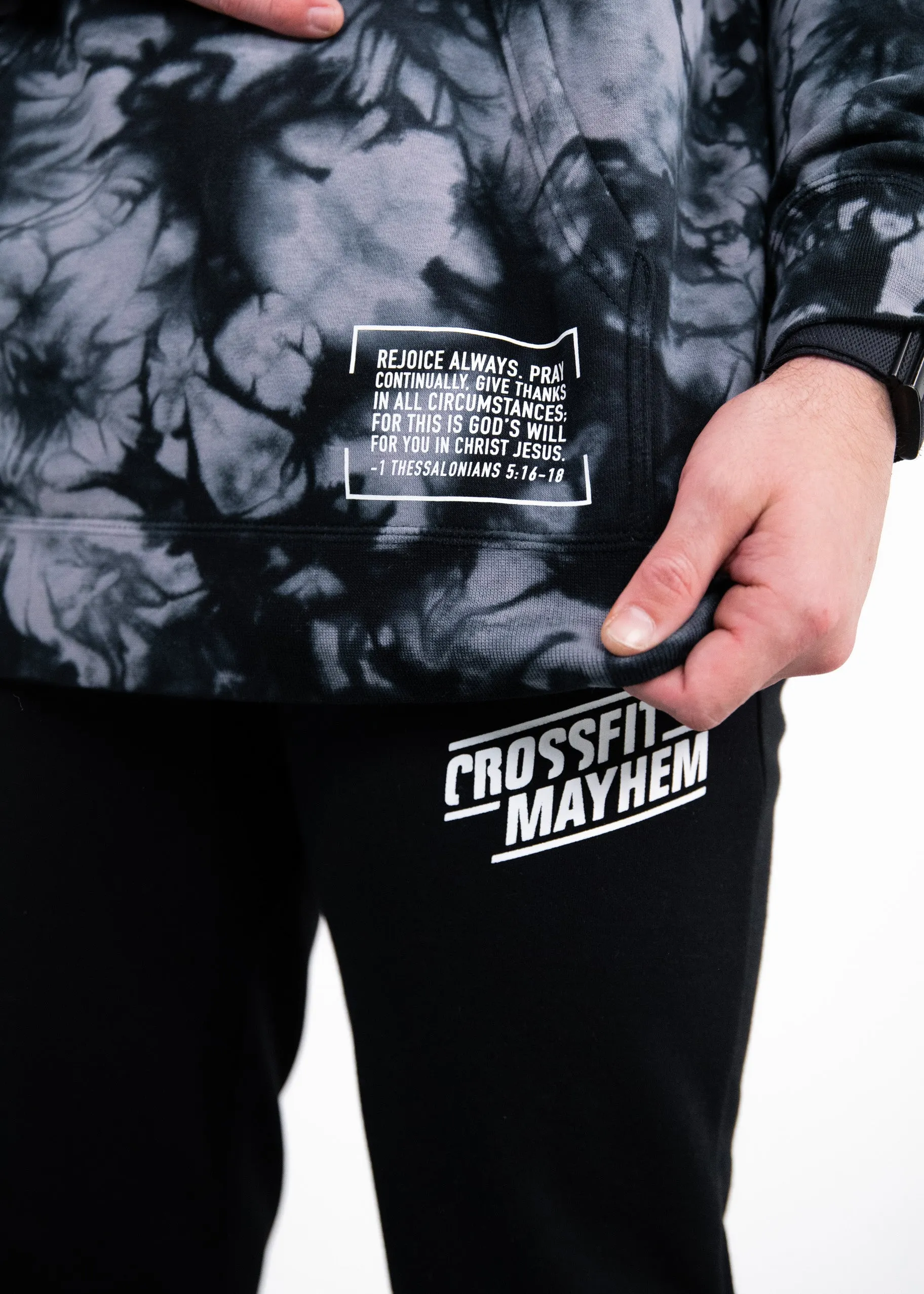 PRAY. Hoodie // Tie-Dye