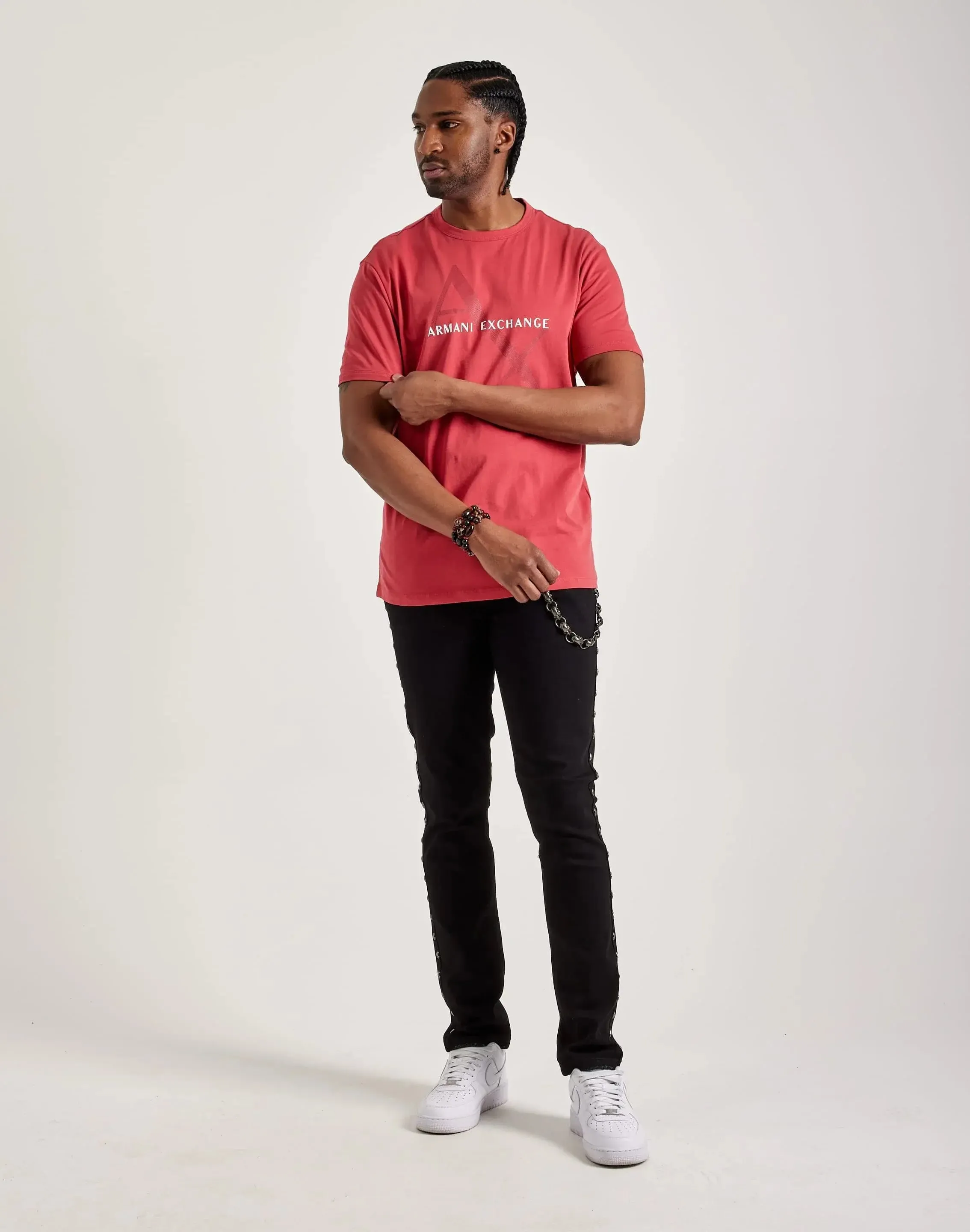 Regular Fit T-Shirts (Red) - 8NZT76Z8H4ZU5059