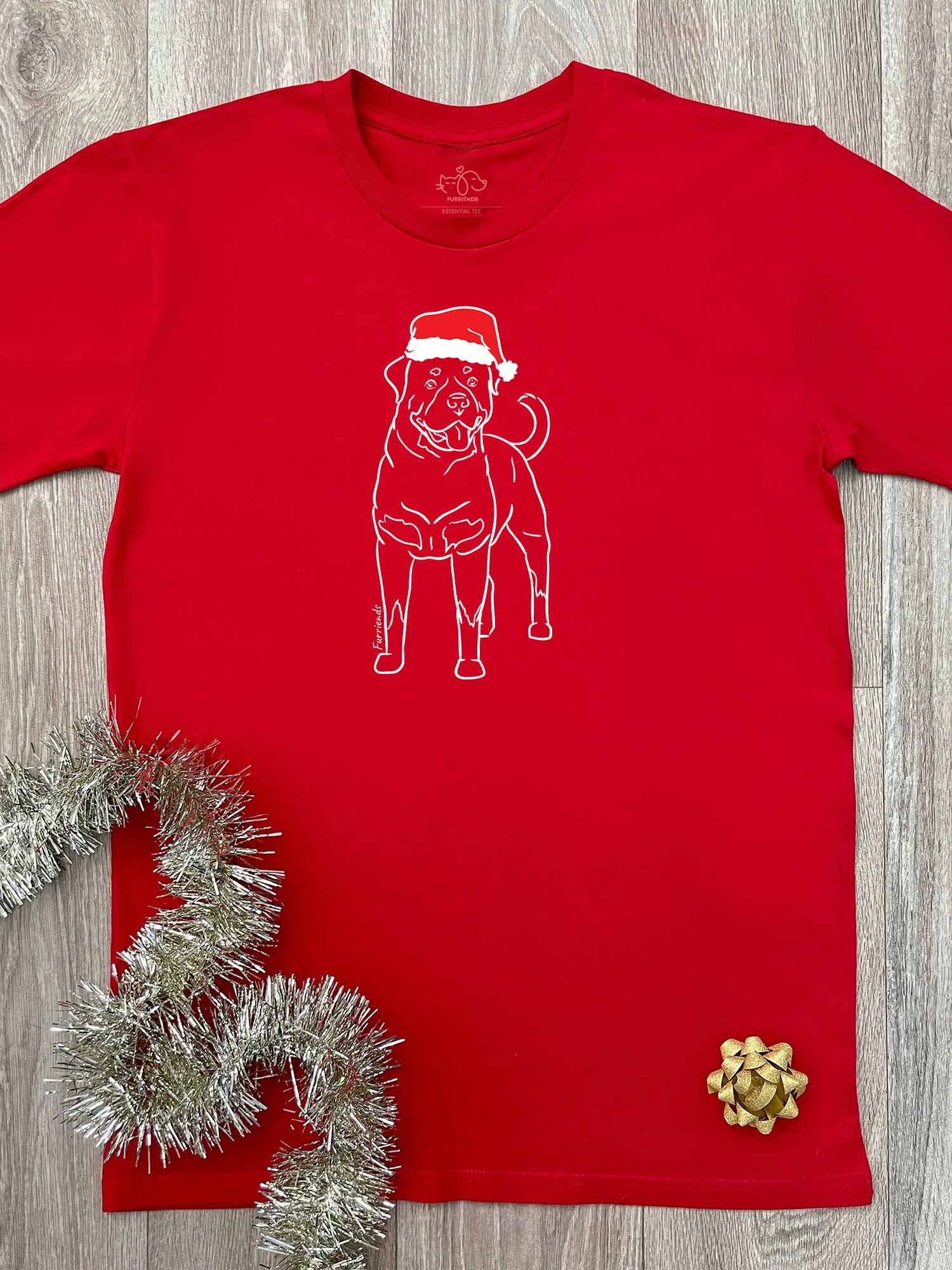 Rottweiler Christmas Edition Essential Unisex Tee