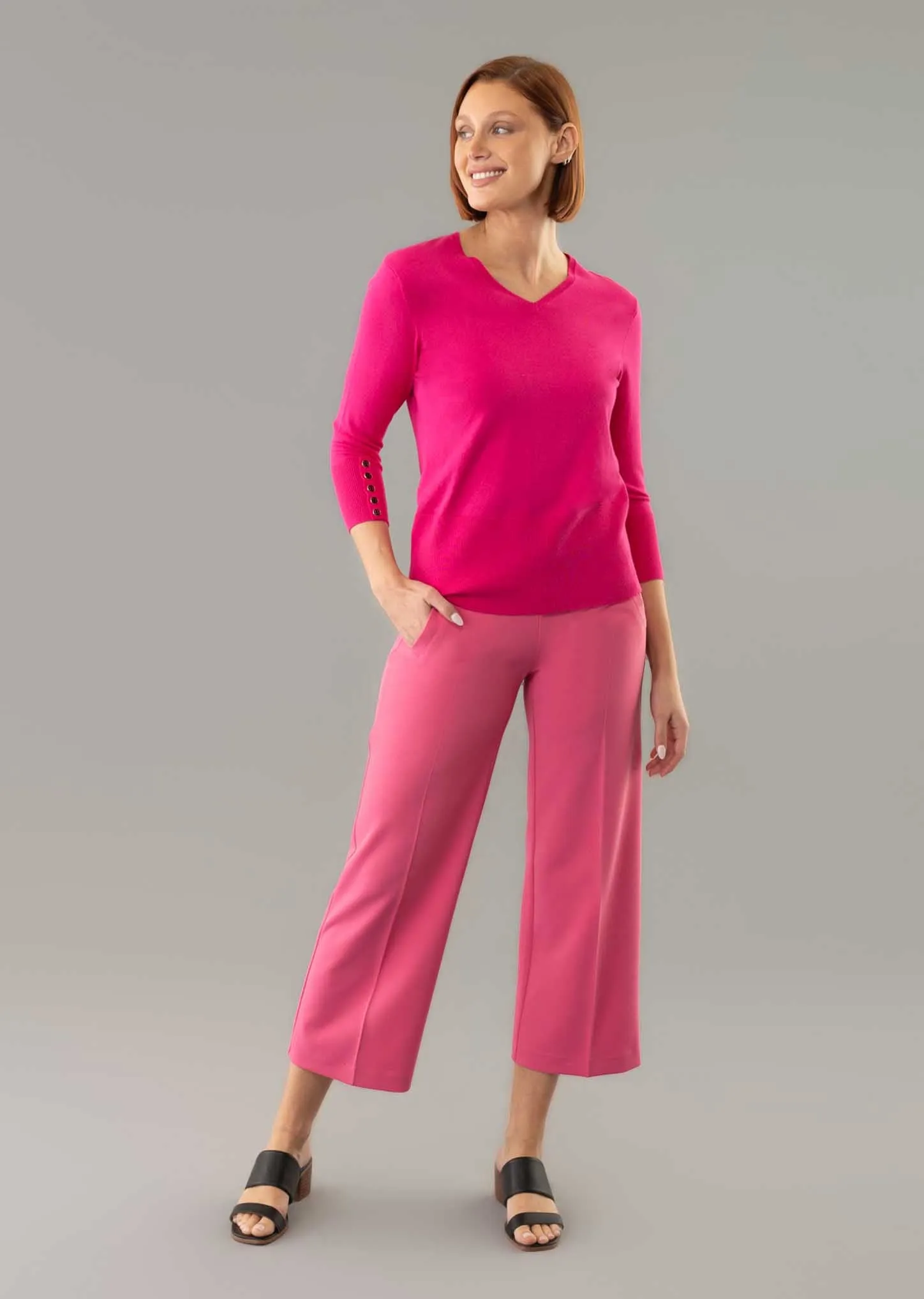 Tricotine Wide Leg Pants