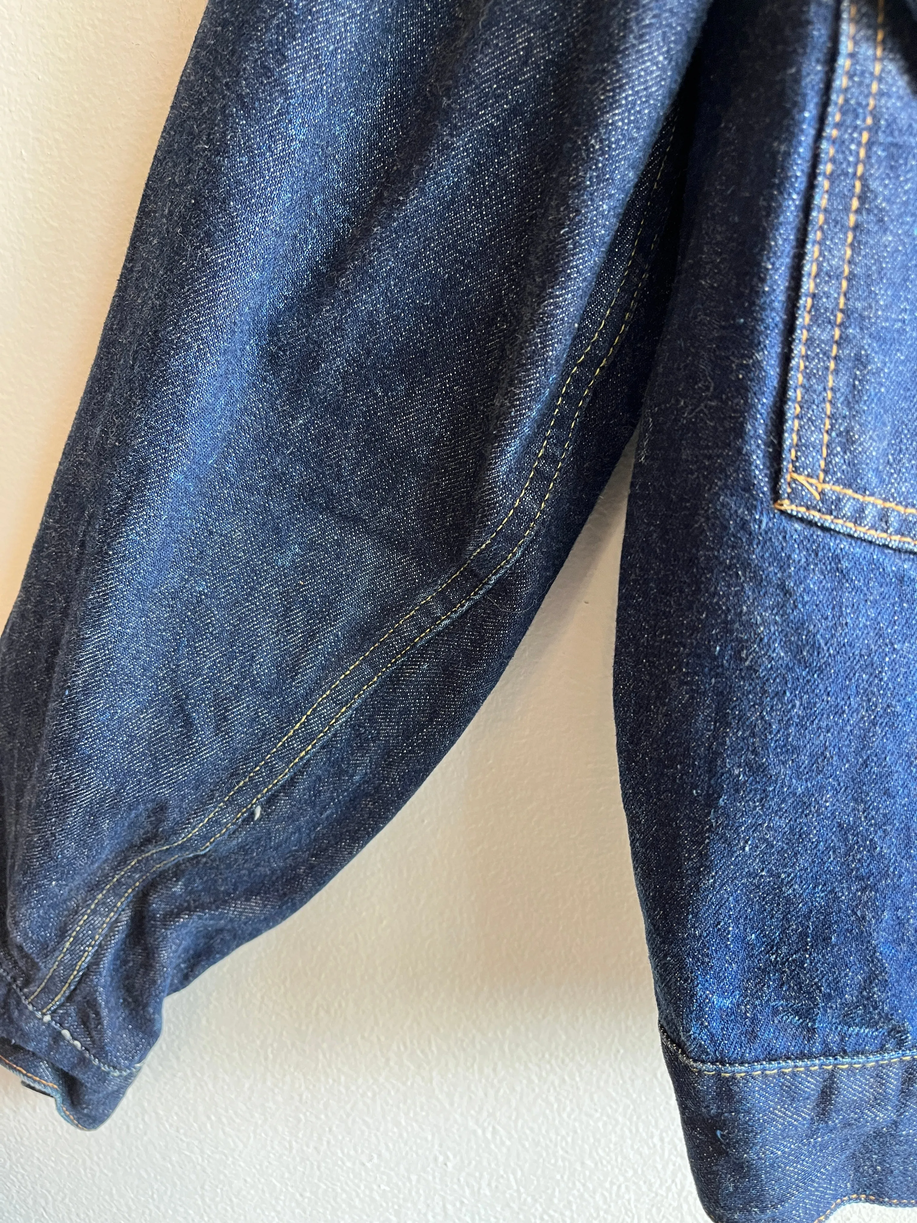 Vintage 1950s Levis Type 2 507XX Selvedge Denim Jacket