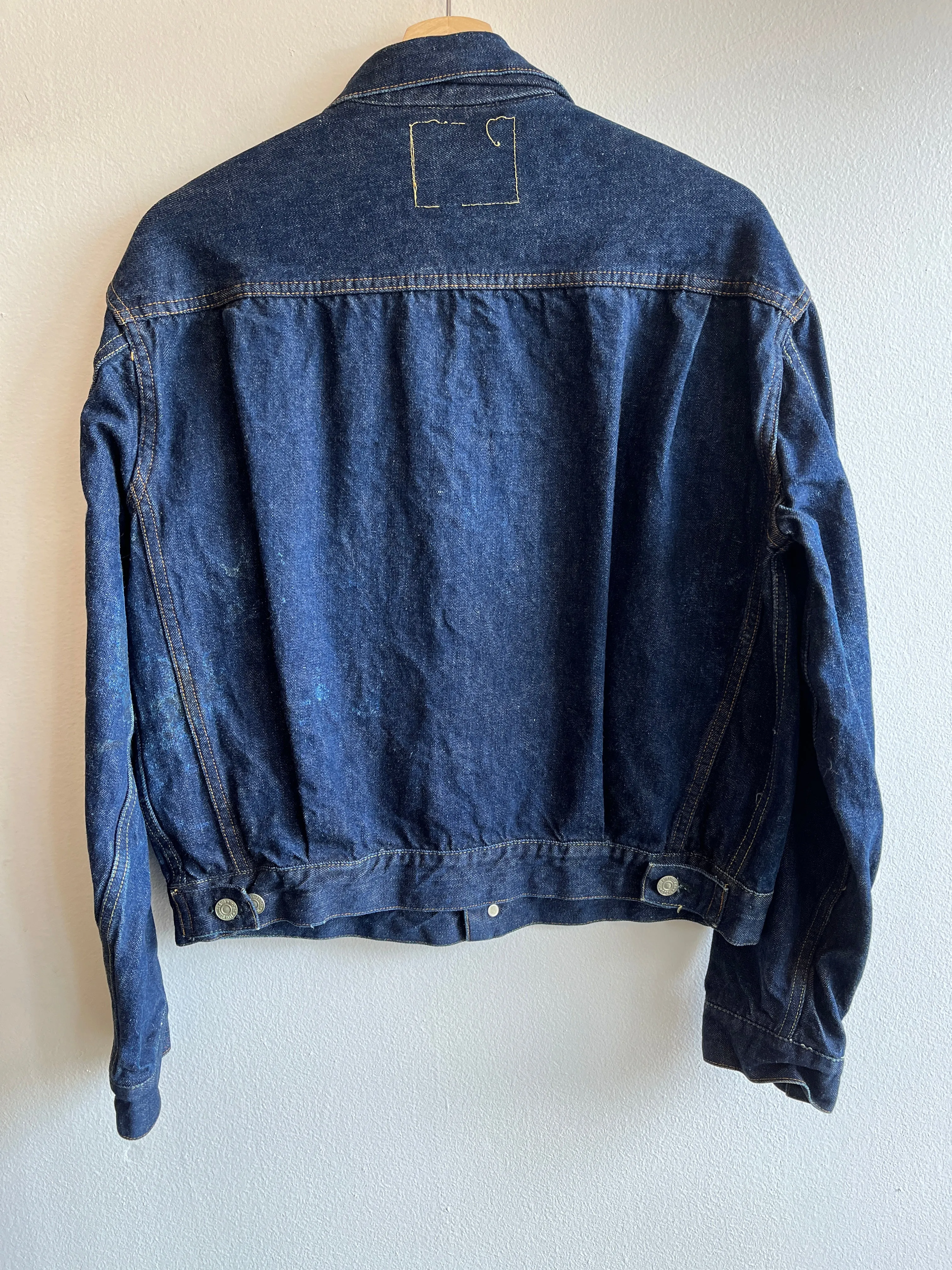 Vintage 1950s Levis Type 2 507XX Selvedge Denim Jacket