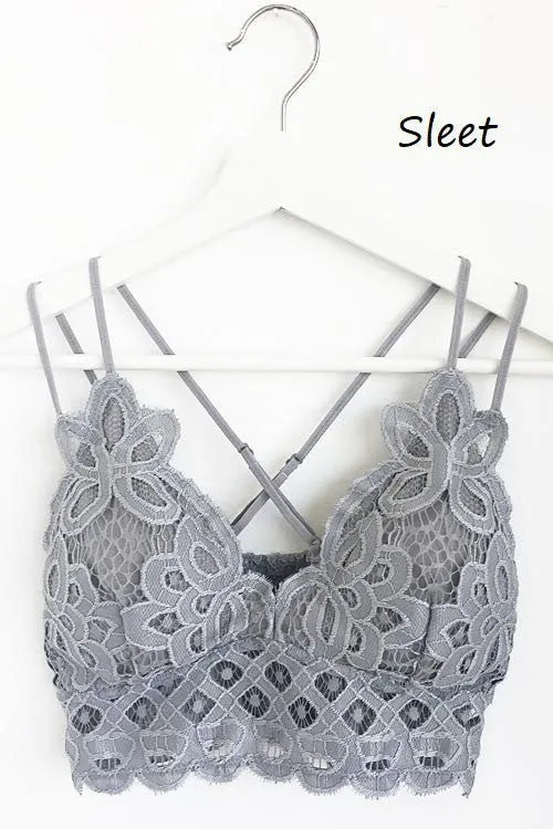 Vintage Style Lace Bralette