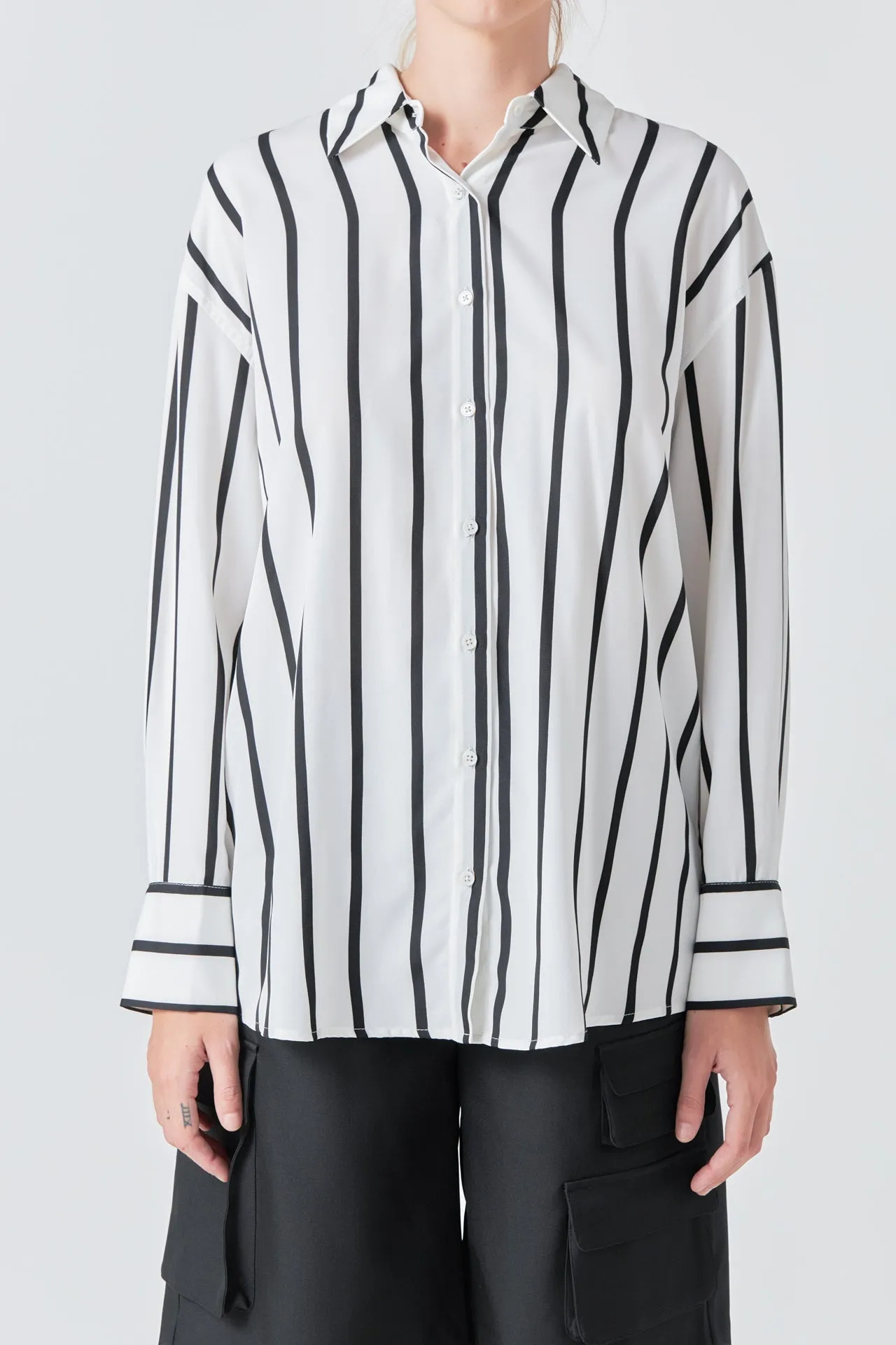 Wide Stripe Shirt