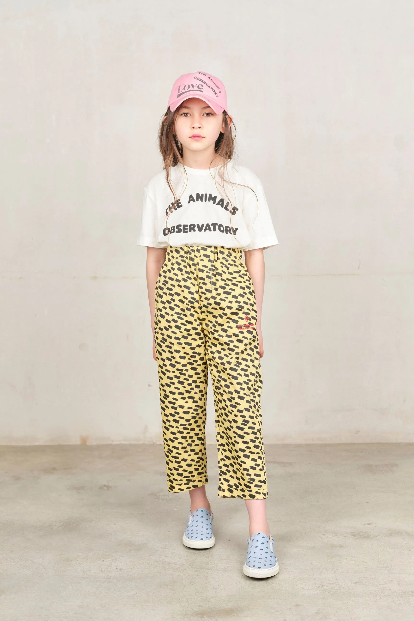 Yellow Animal Camel Pants