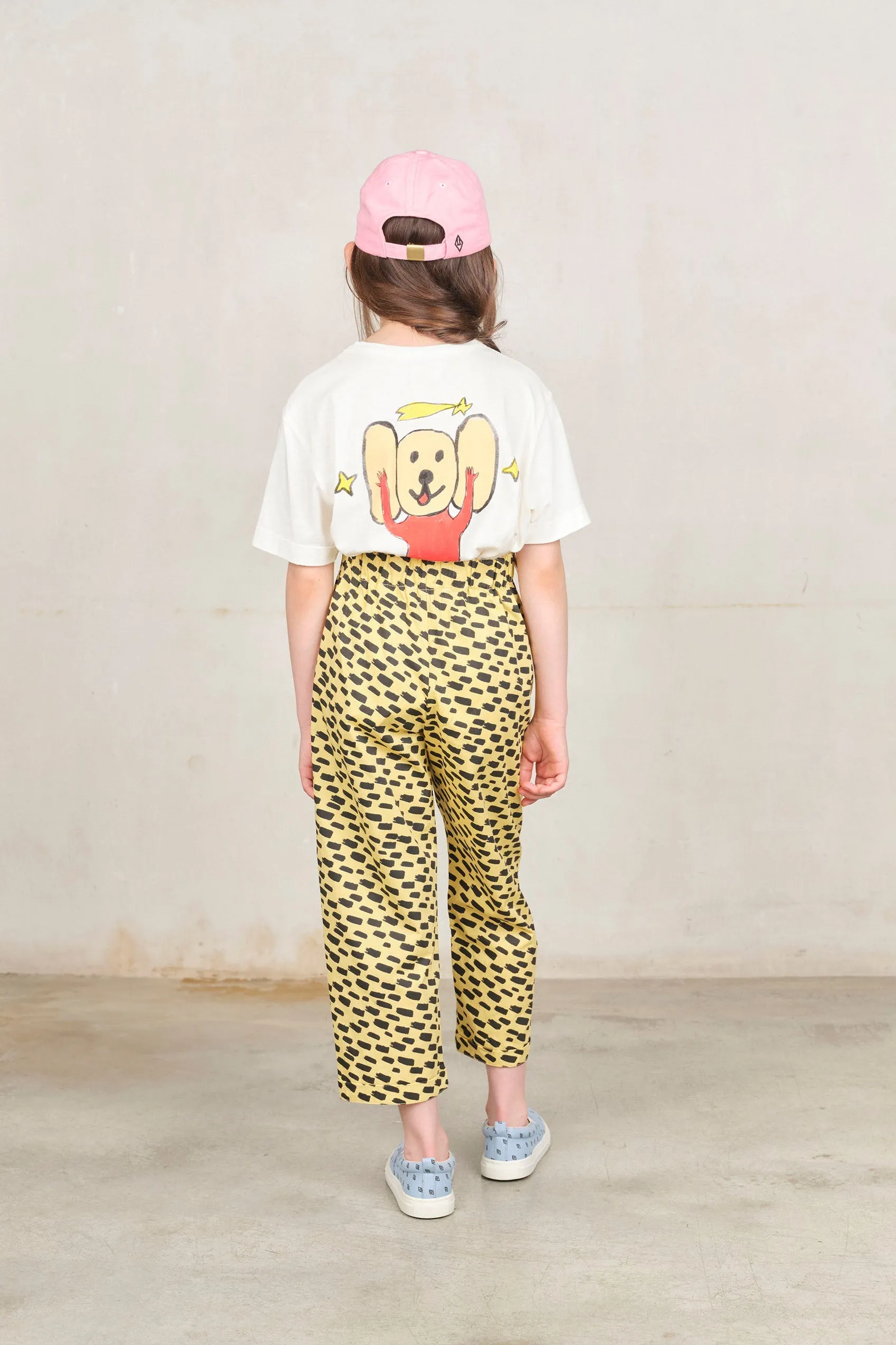 Yellow Animal Camel Pants