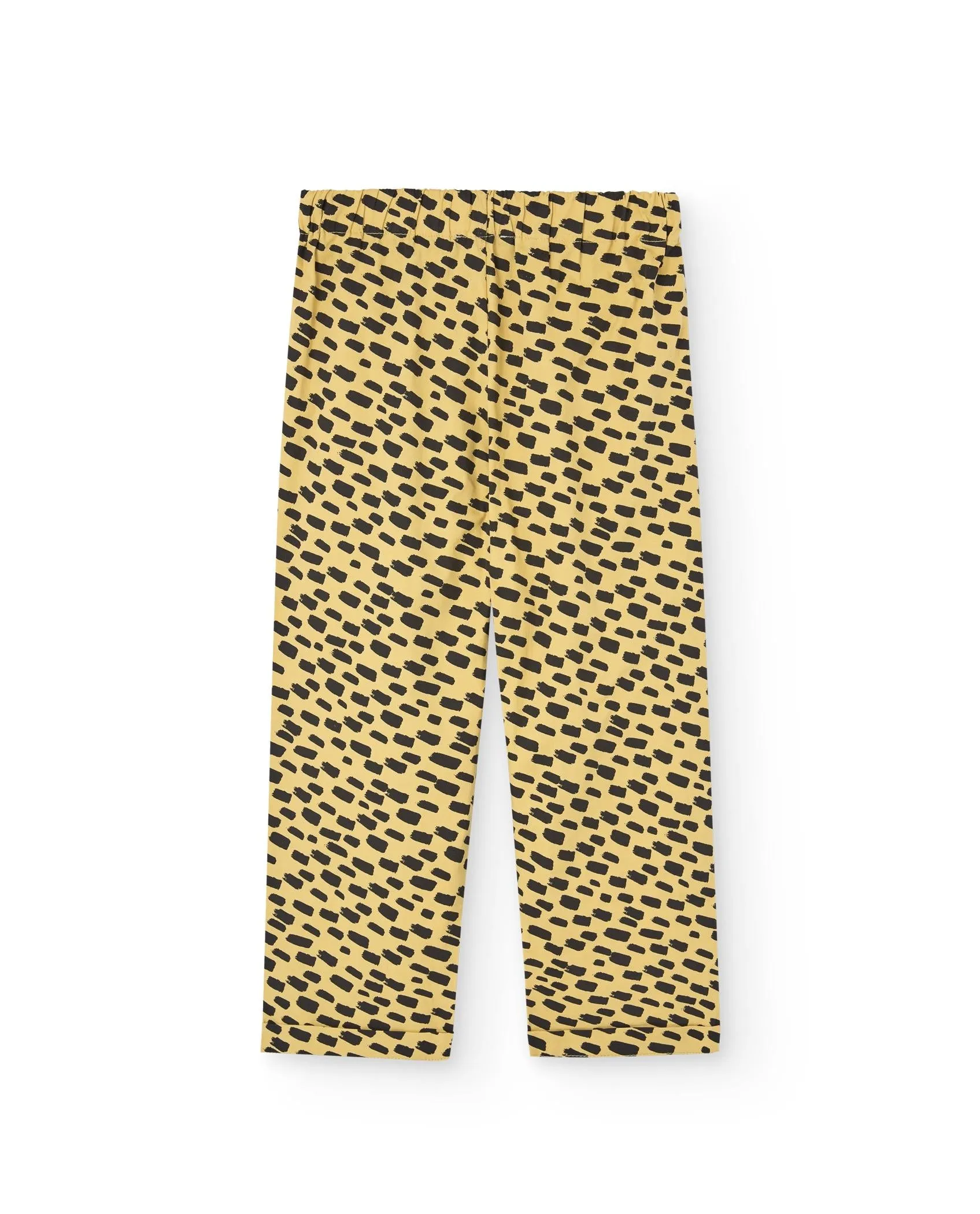 Yellow Animal Camel Pants